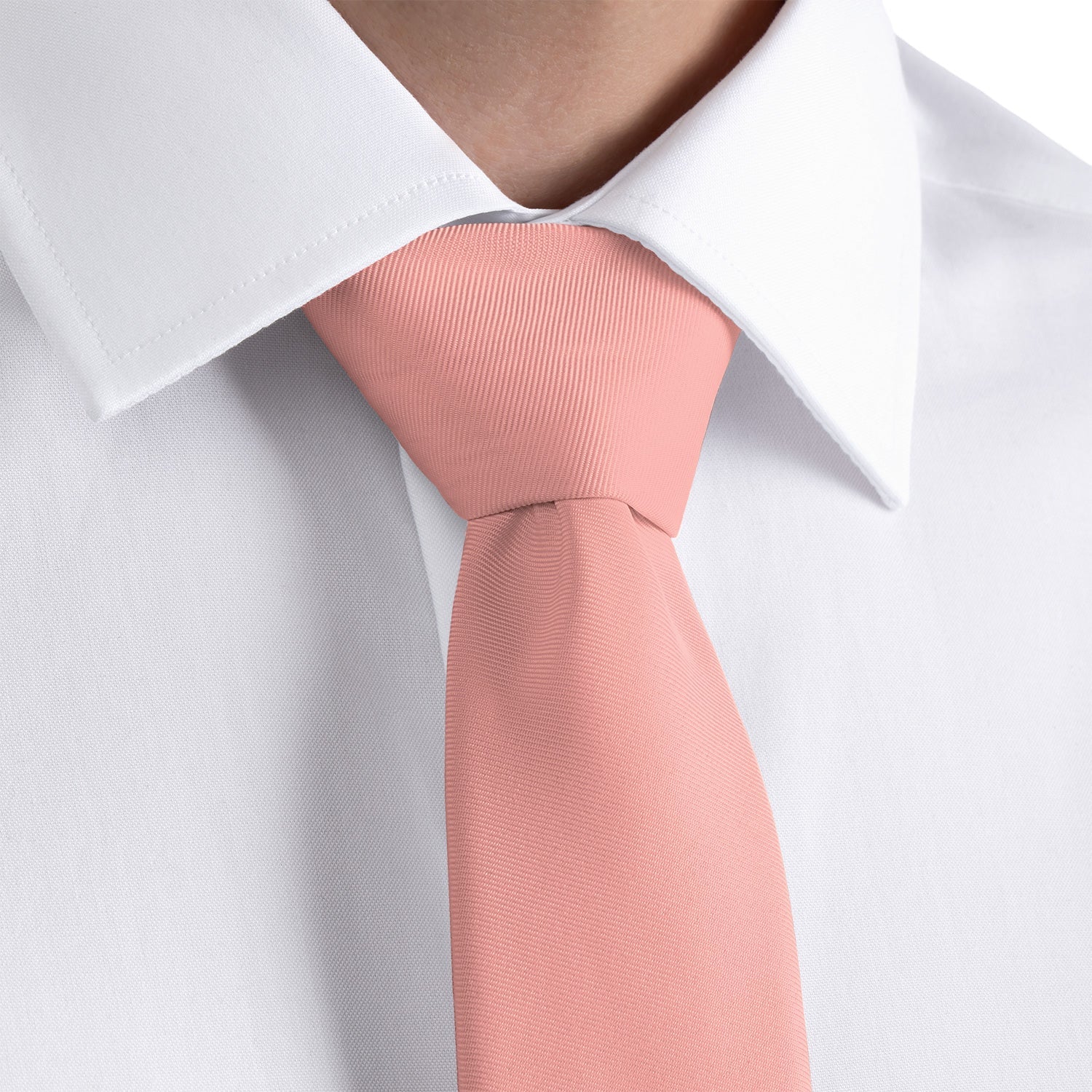 Azazie Coral Necktie - Dress Shirt - Knotty Tie Co.