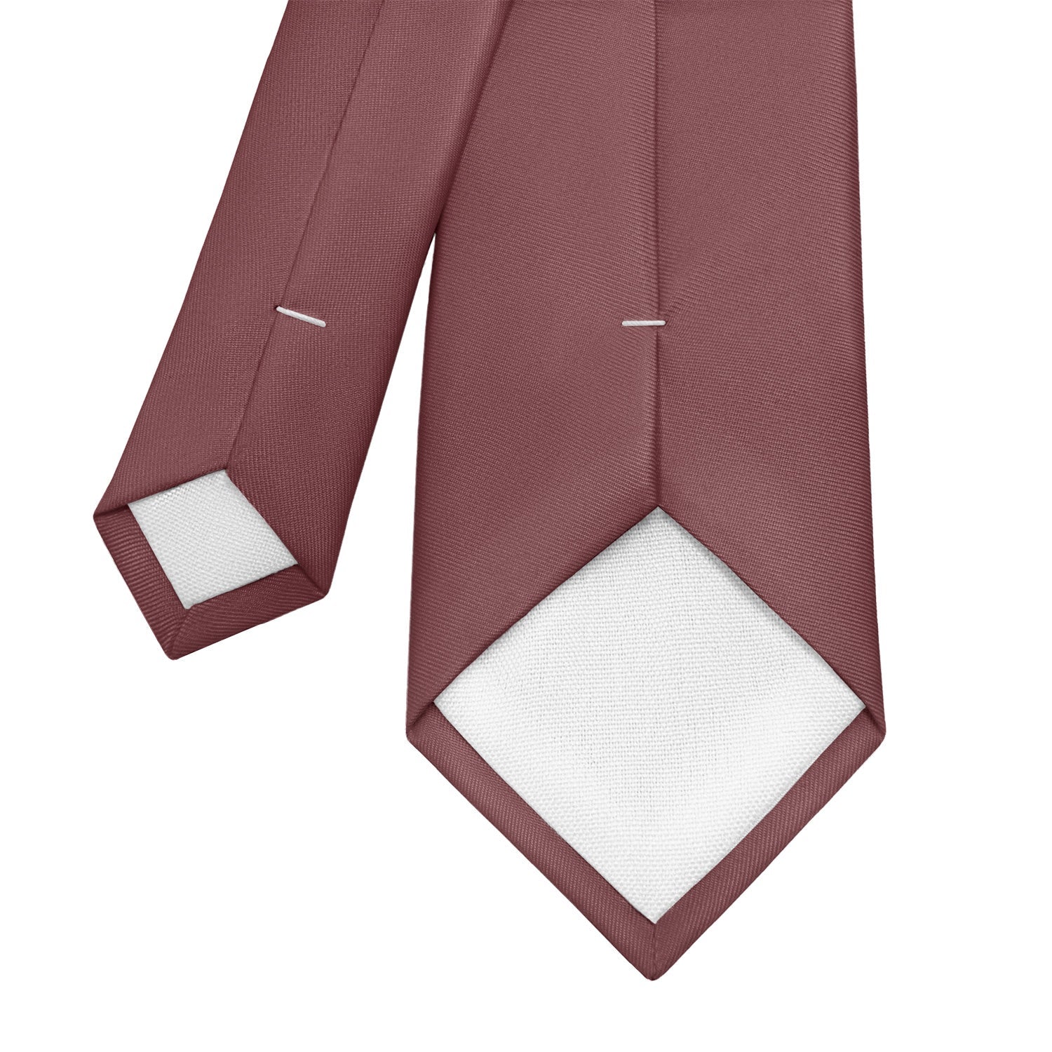 Azazie Desert Rose Necktie - Tipping - Knotty Tie Co.