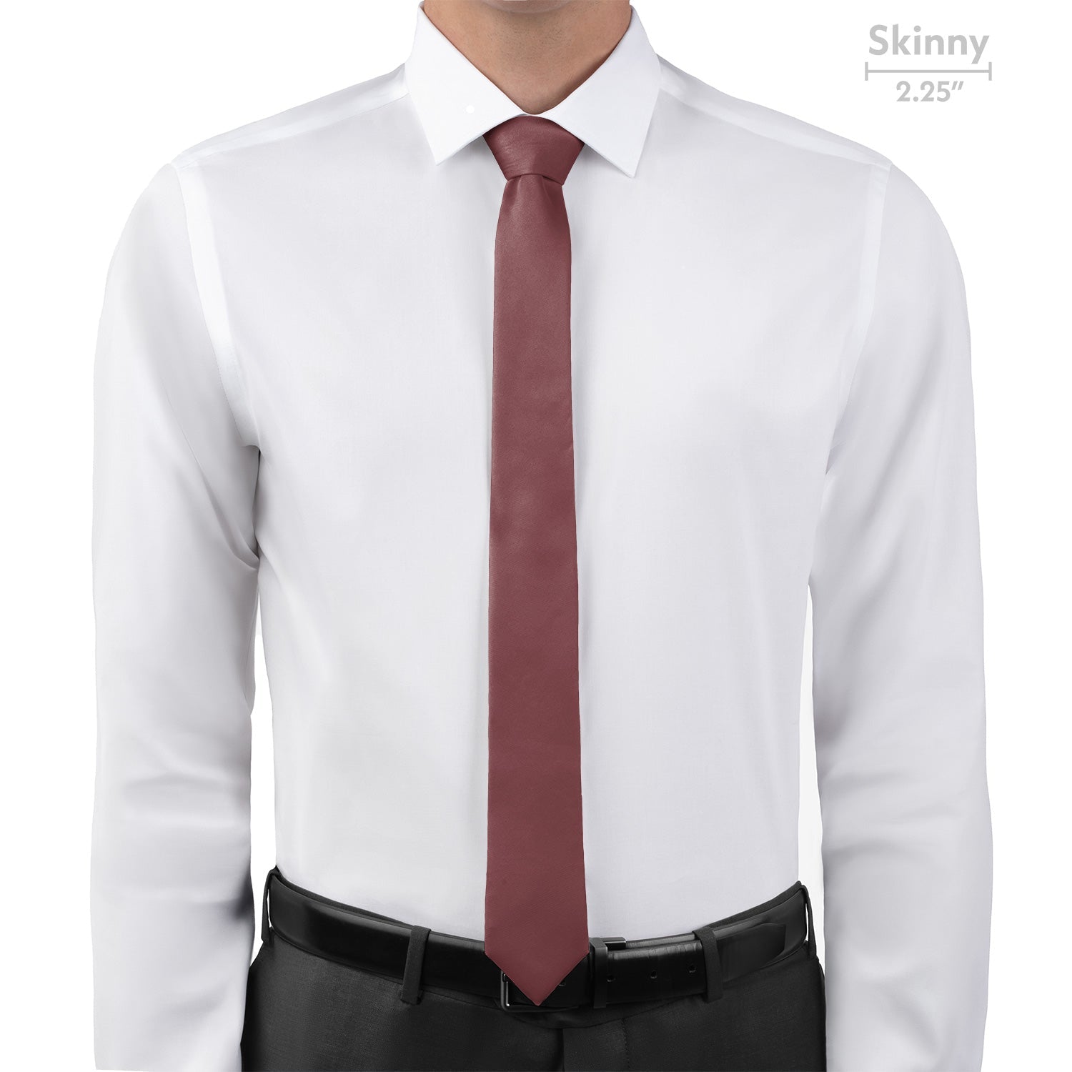 Azazie Desert Rose Necktie - Skinny - Knotty Tie Co.