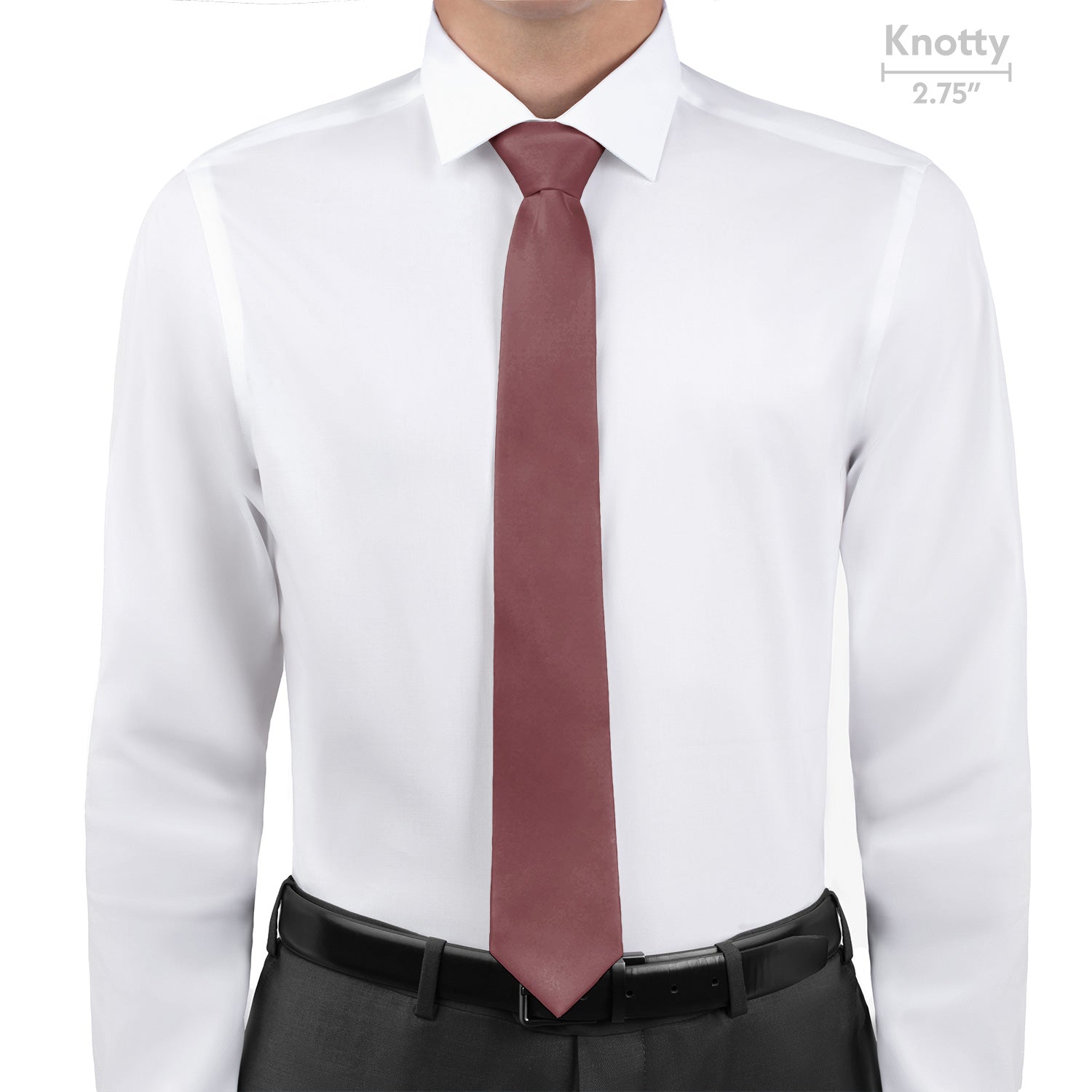 Azazie Desert Rose Necktie - Knotty - Knotty Tie Co.