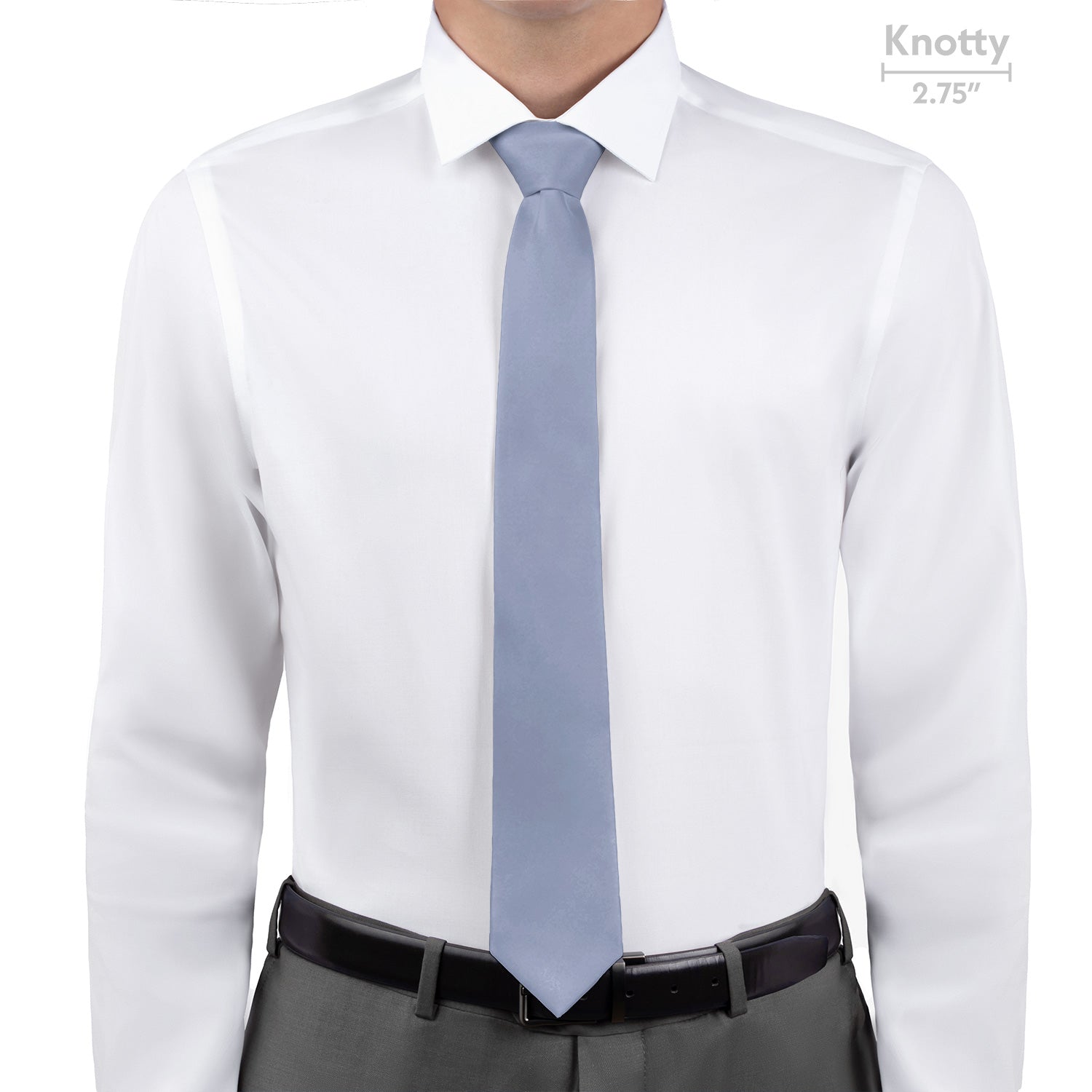 Azazie Dusty Lavender Necktie - Knotty - Knotty Tie Co.