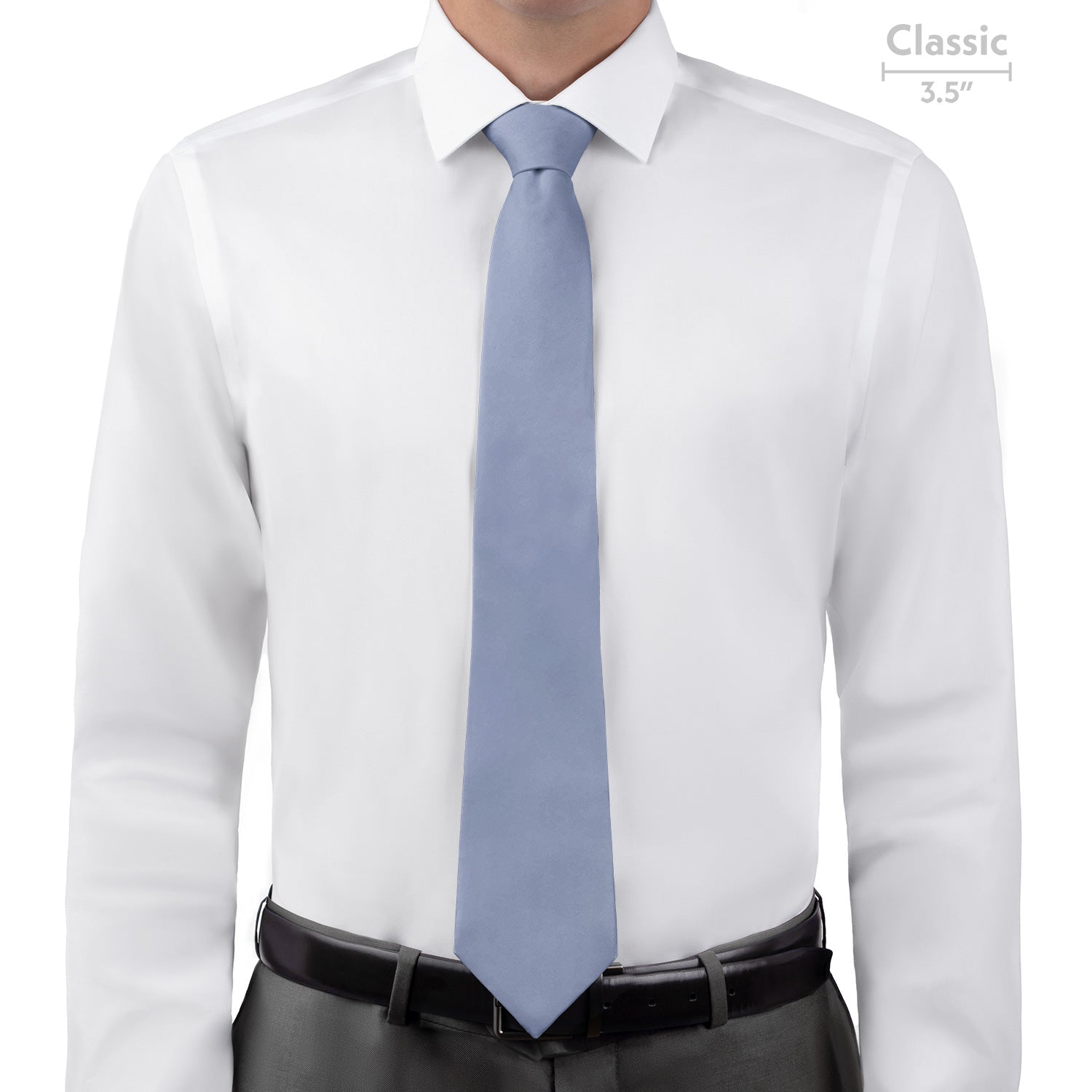 Azazie Dusty Lavender Necktie - Classic - Knotty Tie Co.