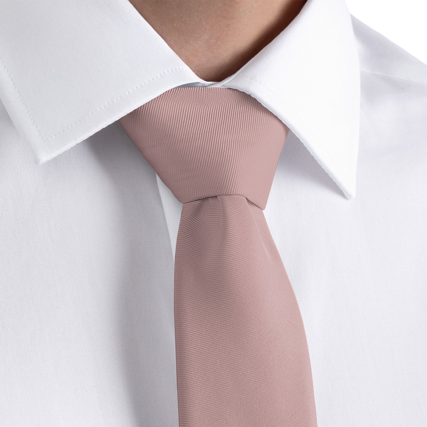 Azazie Dusty Rose Necktie - Dress Shirt - Knotty Tie Co.