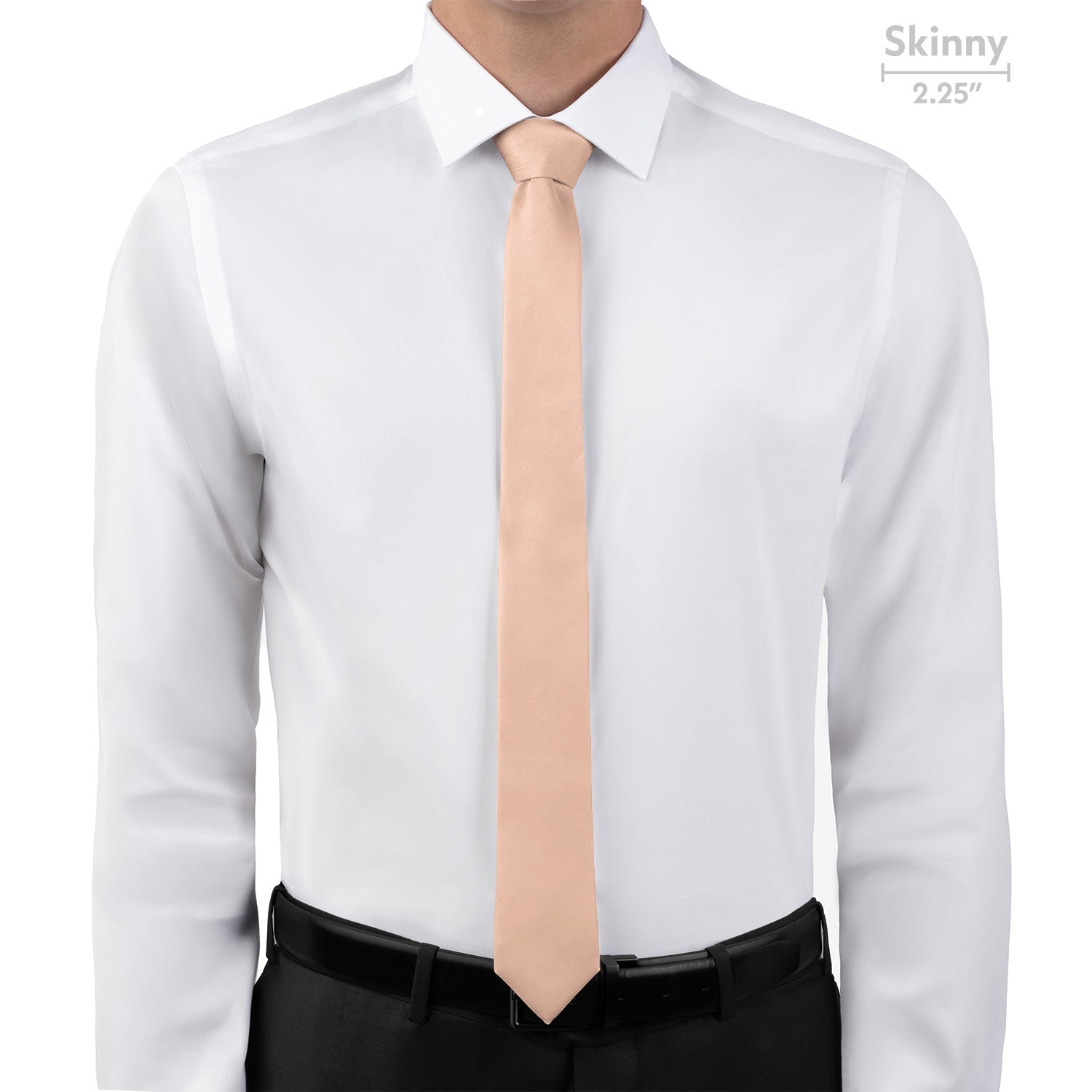 Azazie English Rose Necktie - Skinny - Knotty Tie Co.