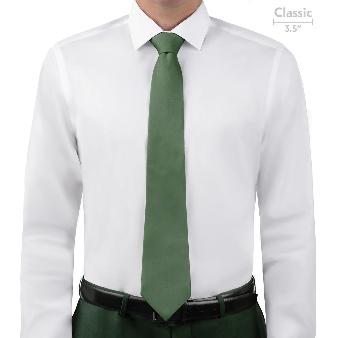Azazie Eucalyptus Necktie - Classic - Knotty Tie Co.