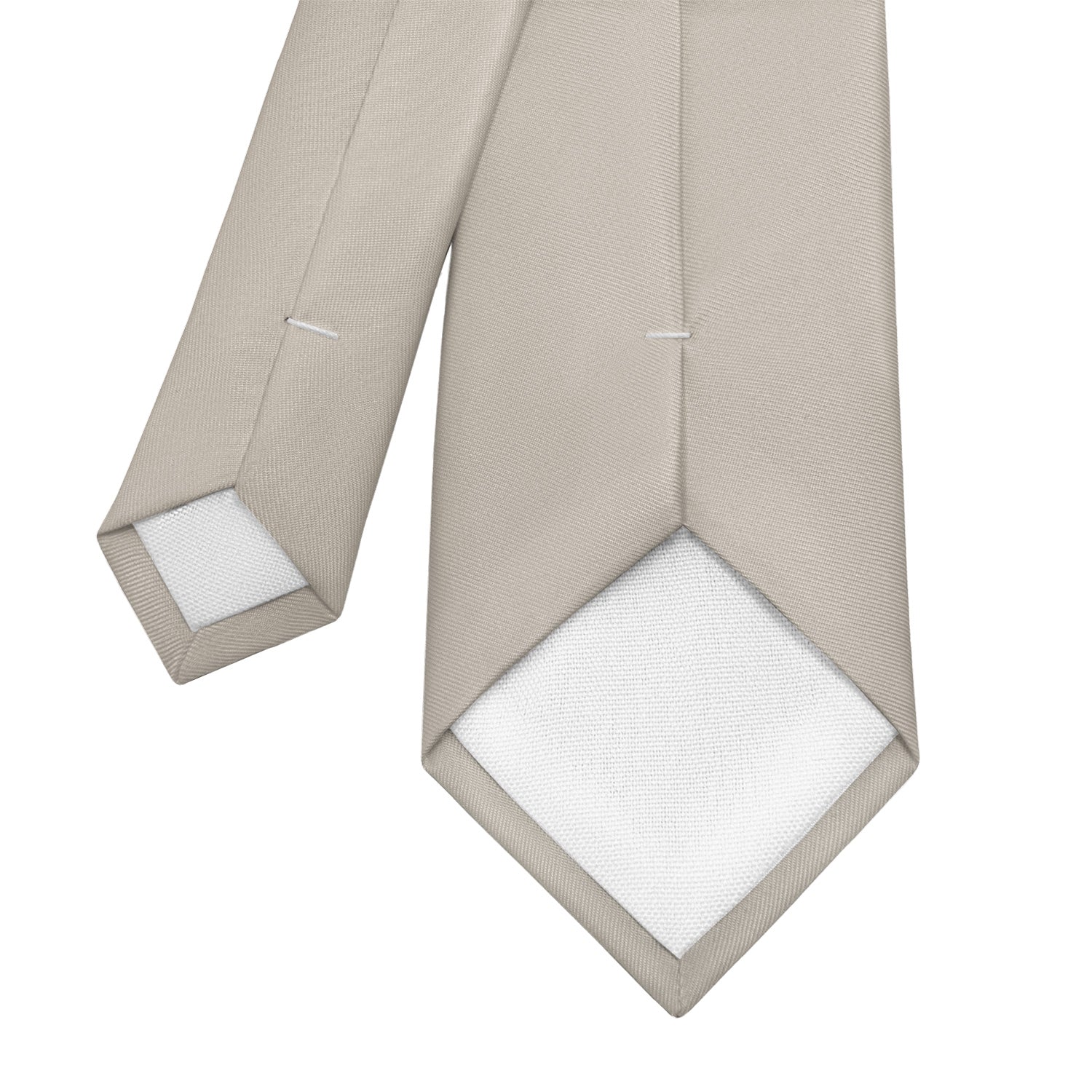 Azazie Frost Necktie - Tipping - Knotty Tie Co.