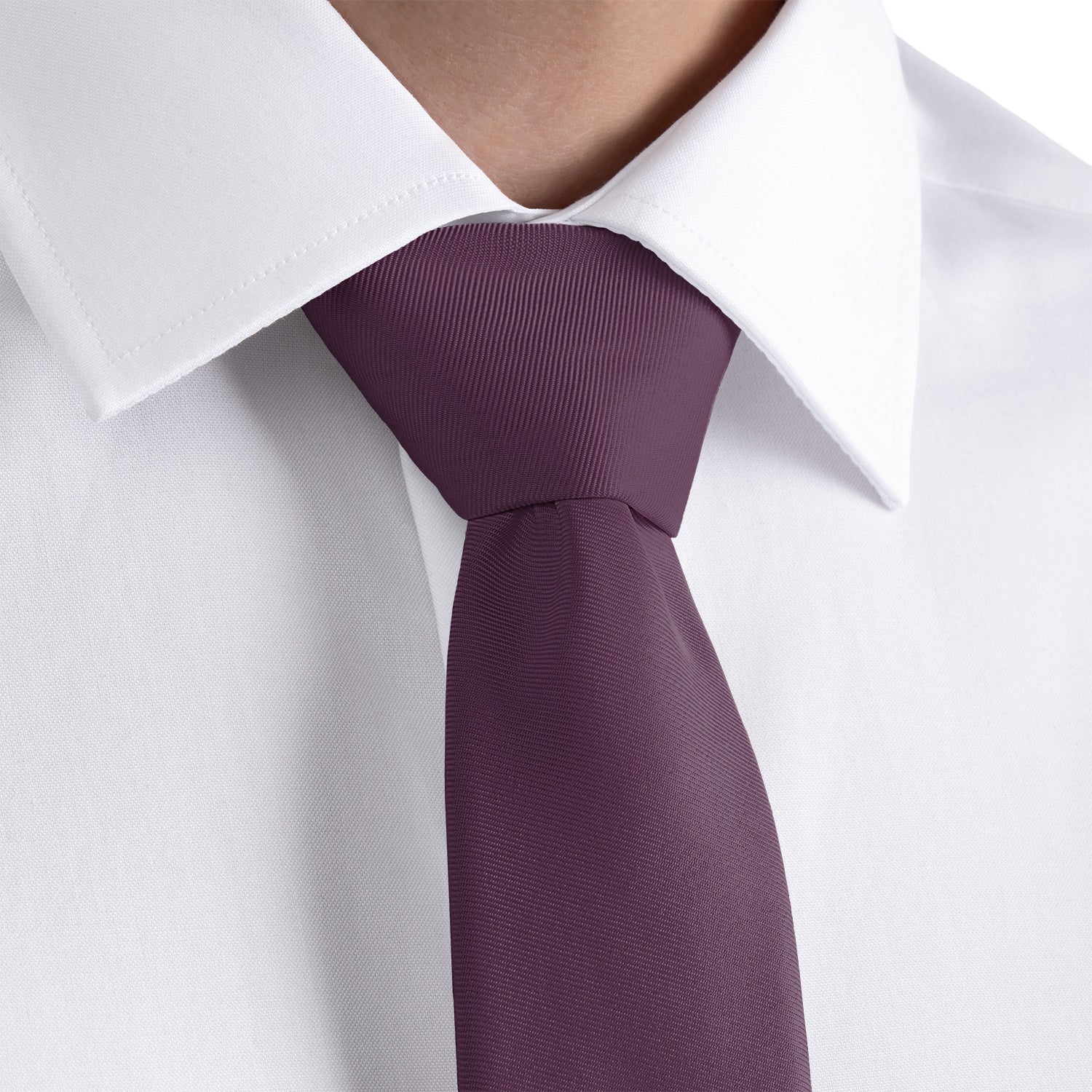 Azazie Grape Necktie - Dress Shirt - Knotty Tie Co.