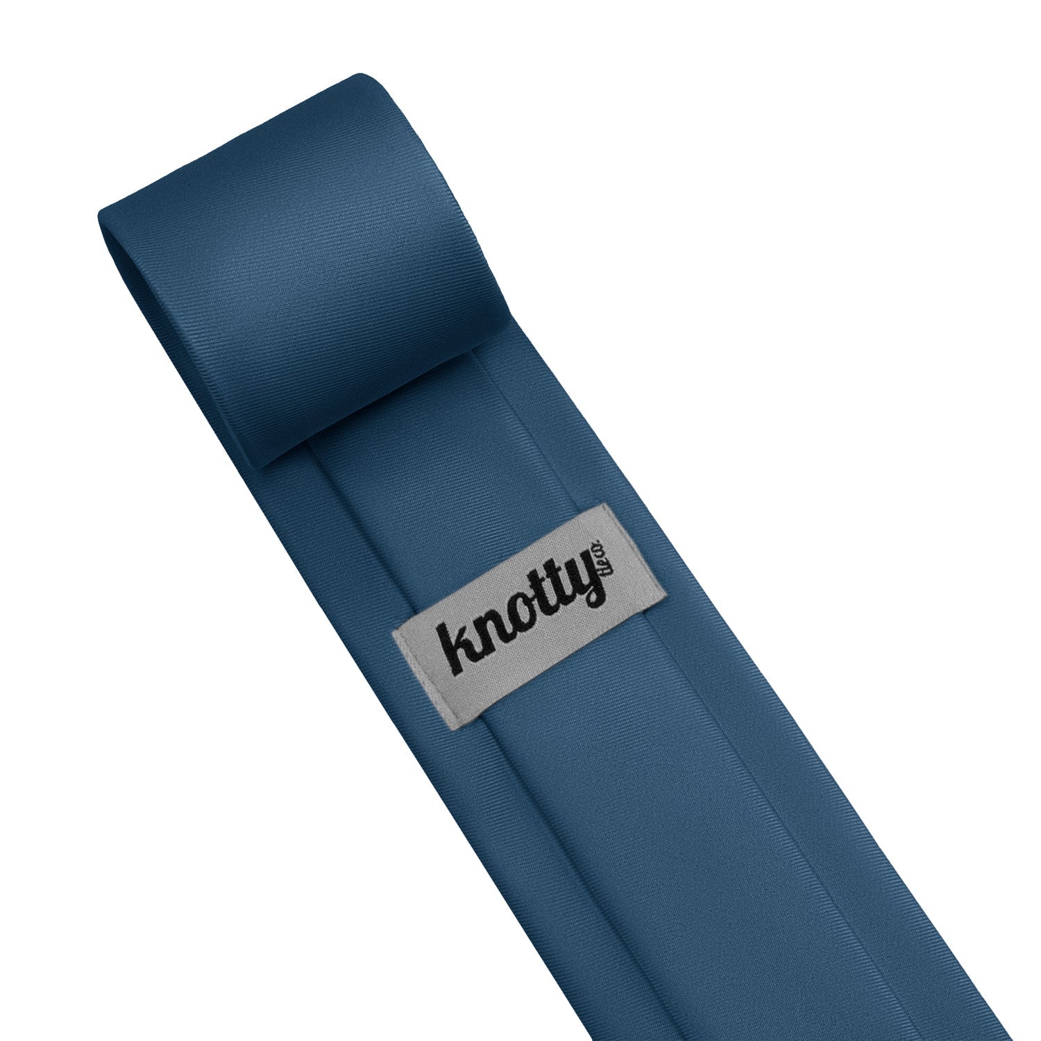 Azazie Ink Blue Necktie - Tag - Knotty Tie Co.