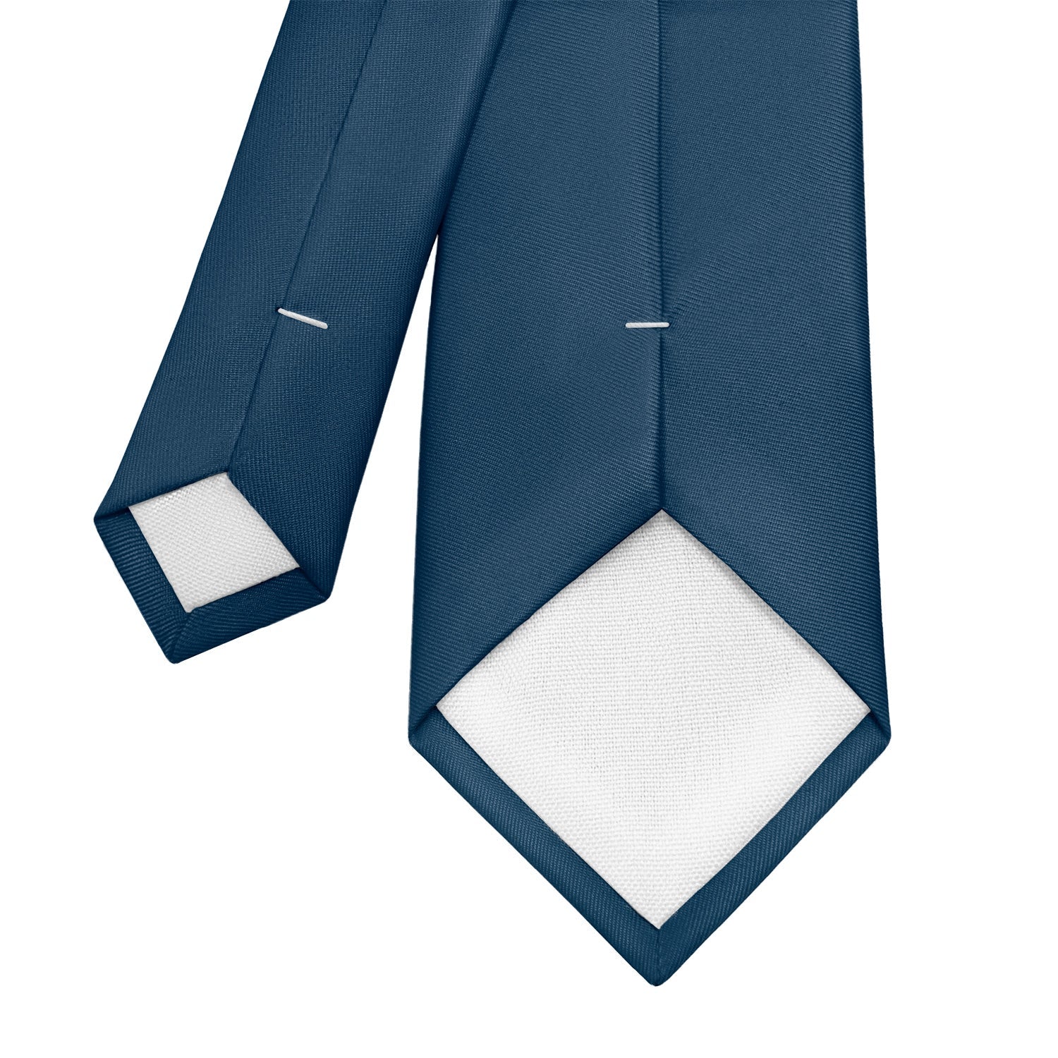 Azazie Ink Blue Necktie - Tipping - Knotty Tie Co.