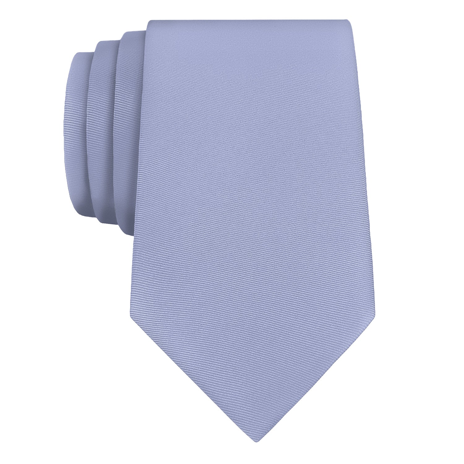 Azazie Lavender Necktie - Rolled - Knotty Tie Co.