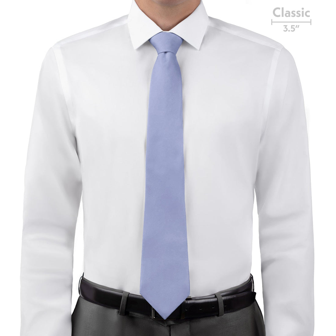 Azazie Lavender Necktie - Classic - Knotty Tie Co.