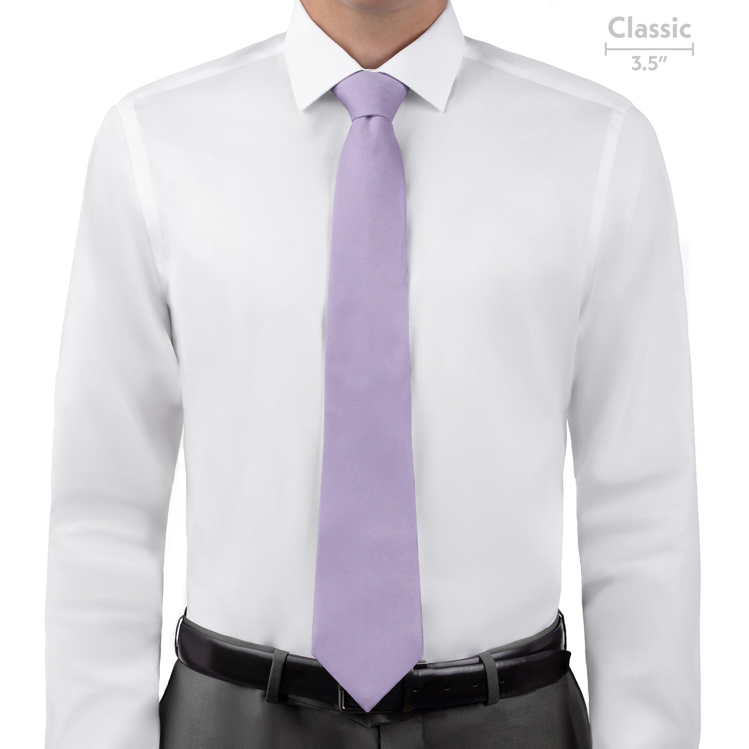 Azazie Lilac Necktie - Classic - Knotty Tie Co.