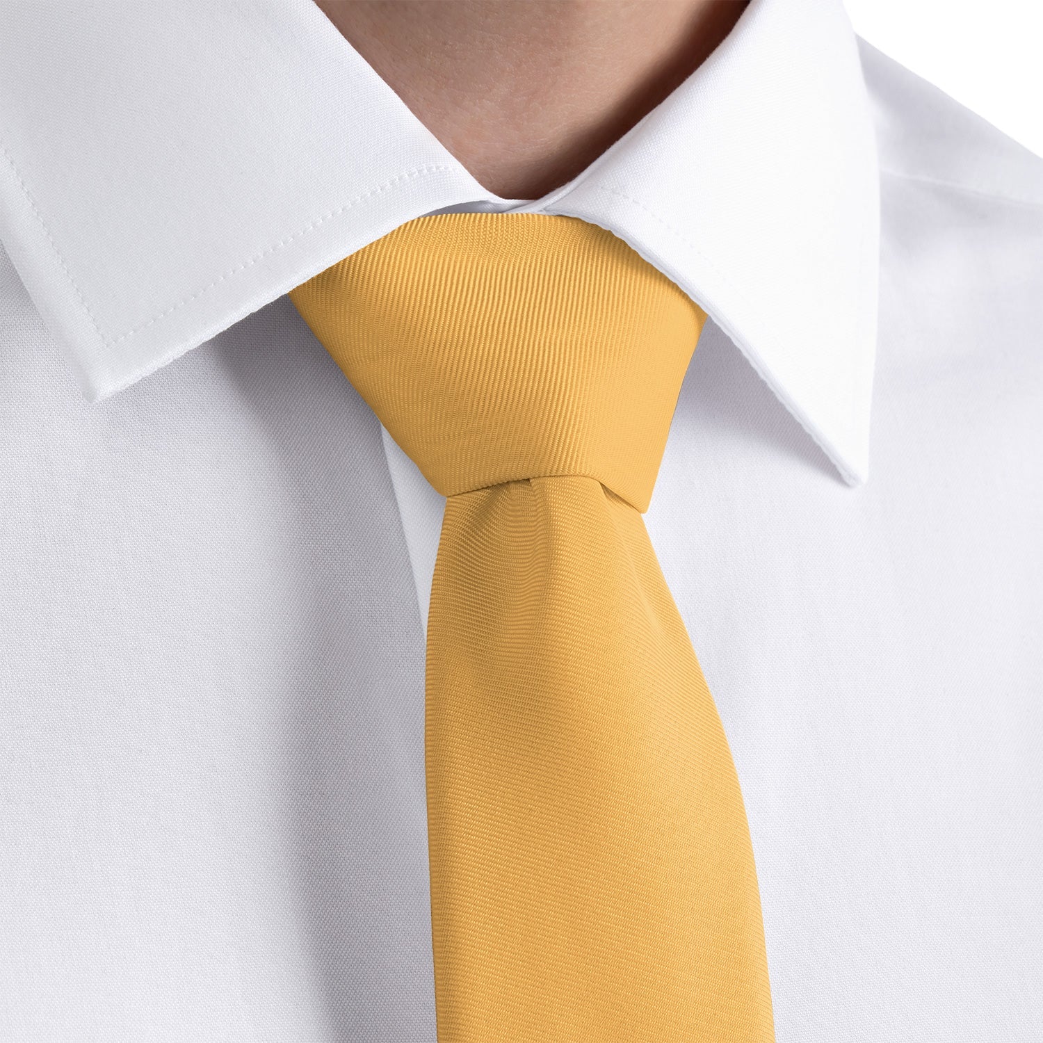 Azazie Marigold Necktie - Dress Shirt - Knotty Tie Co.