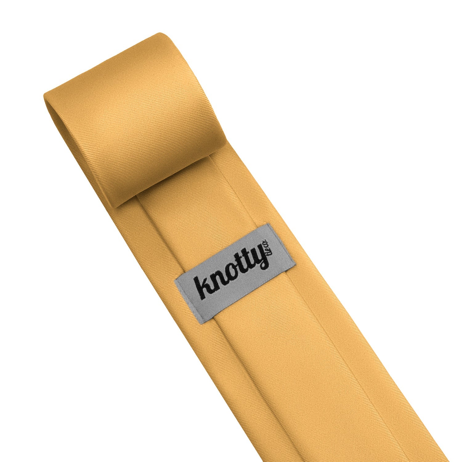 Azazie Marigold Necktie - Tag - Knotty Tie Co.