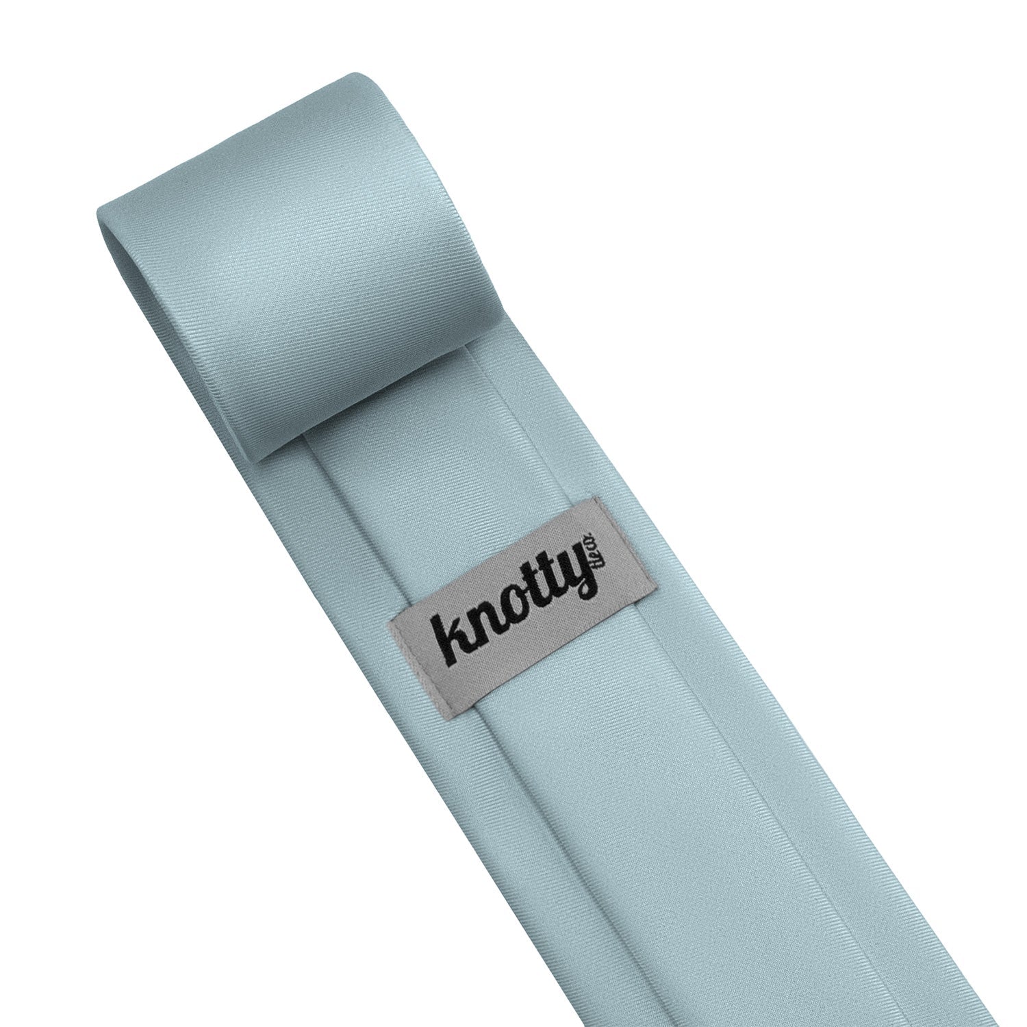 Azazie Mist Necktie - Tag - Knotty Tie Co.