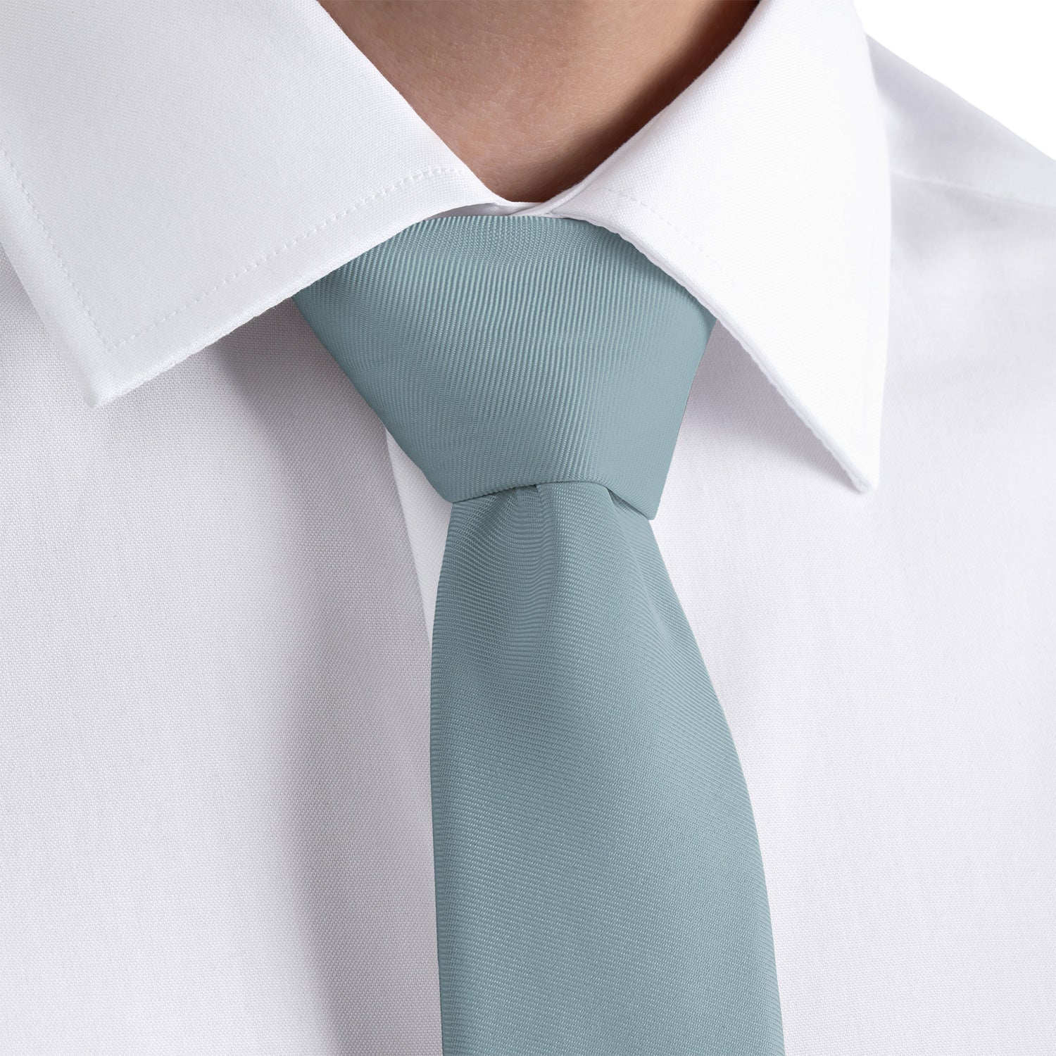 Azazie Moody Blue Necktie - Dress Shirt - Knotty Tie Co.