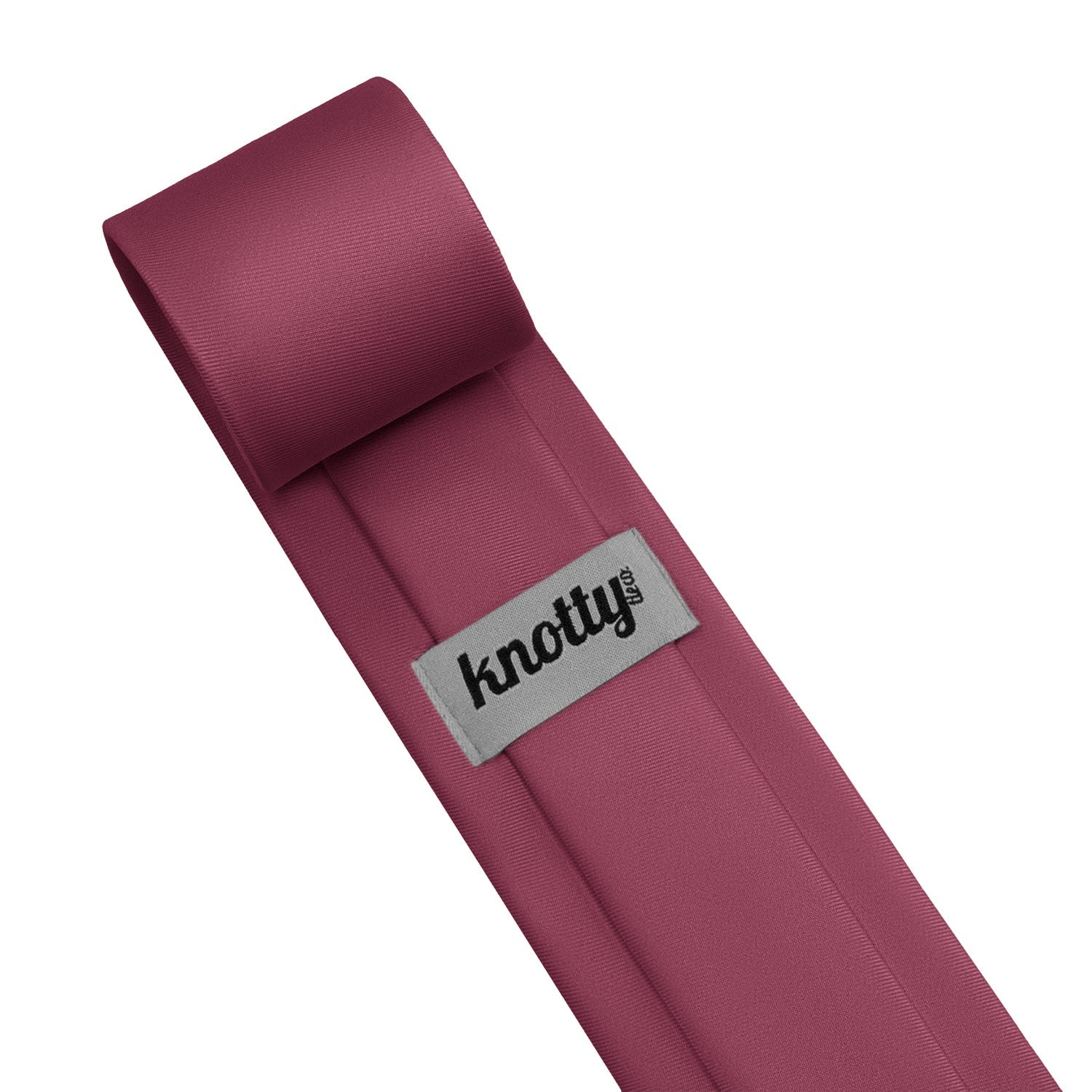 Azazie Mulberry Necktie - Tag - Knotty Tie Co.