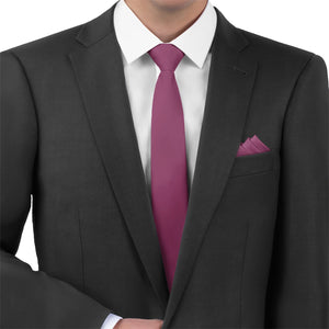 Azazie Orchid Necktie - Matching Pocket Square - Knotty Tie Co.