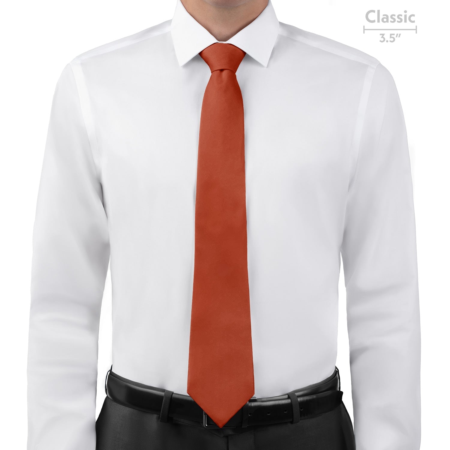Azazie Paprika Necktie - Classic - Knotty Tie Co.