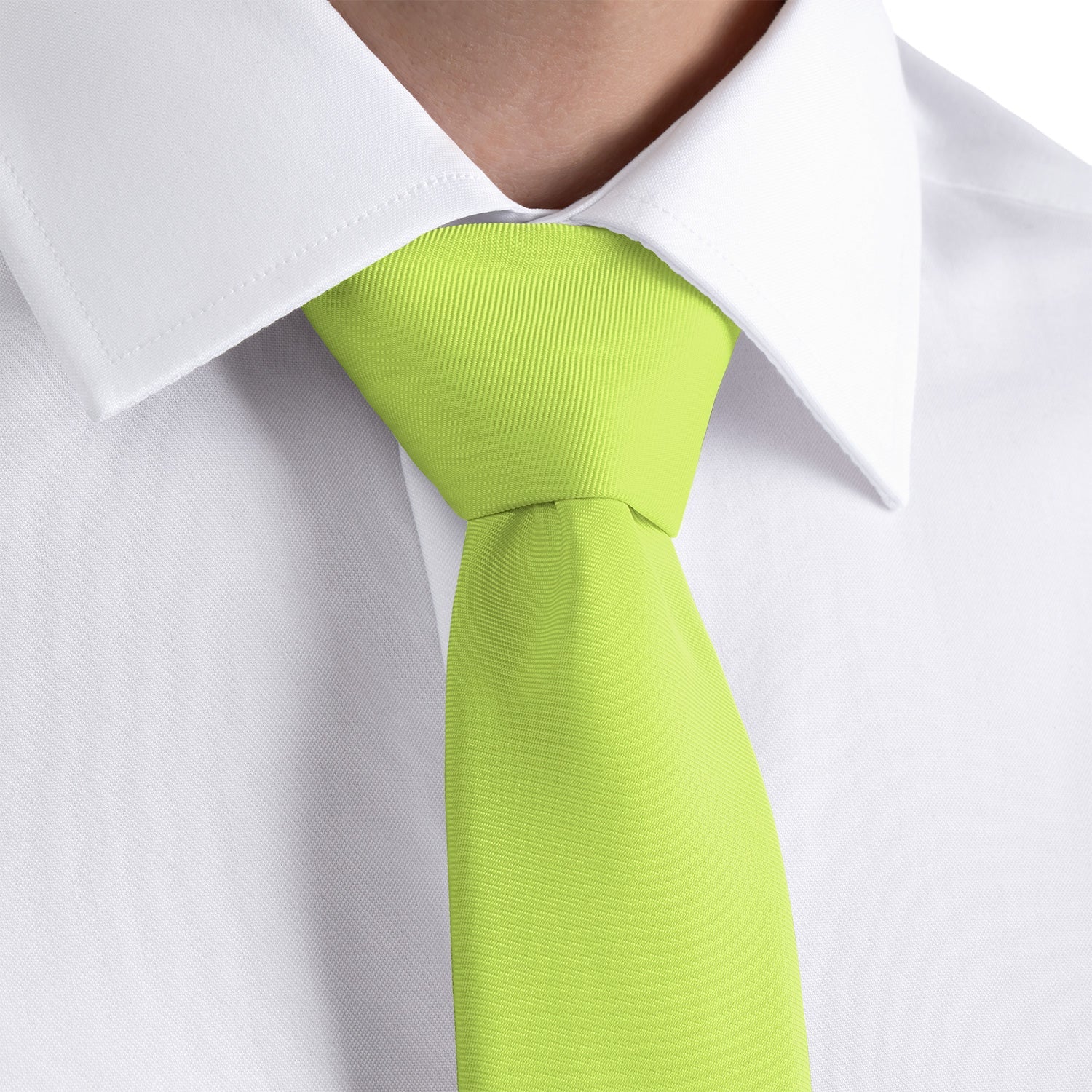 Azazie Pear Necktie - Rolled - Knotty Tie Co.