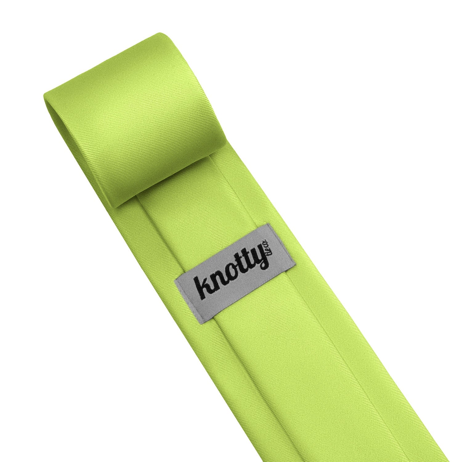 Azazie Pear Necktie - Tag - Knotty Tie Co.