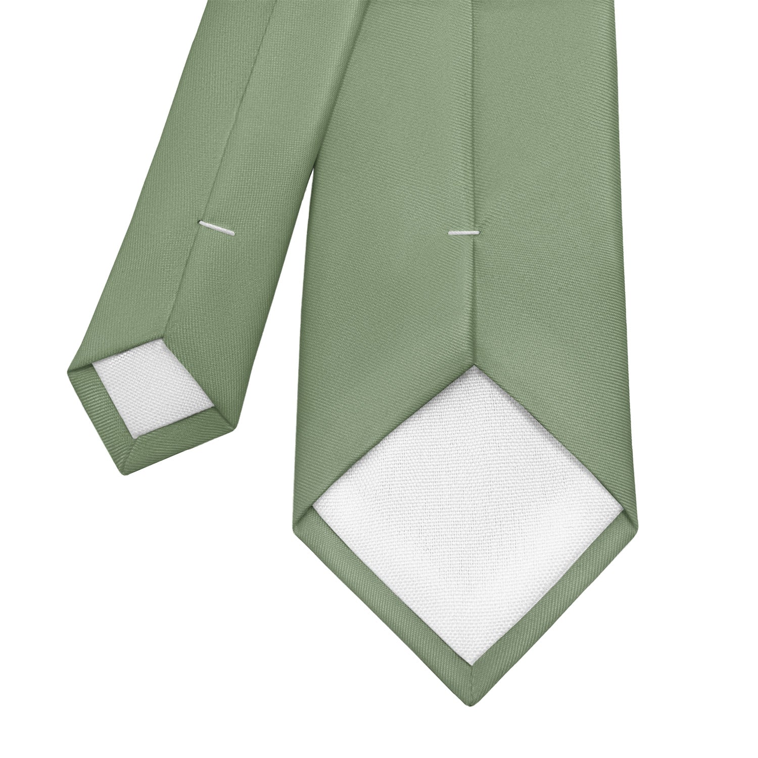 Azazie Pistachio Necktie - Tipping - Knotty Tie Co.
