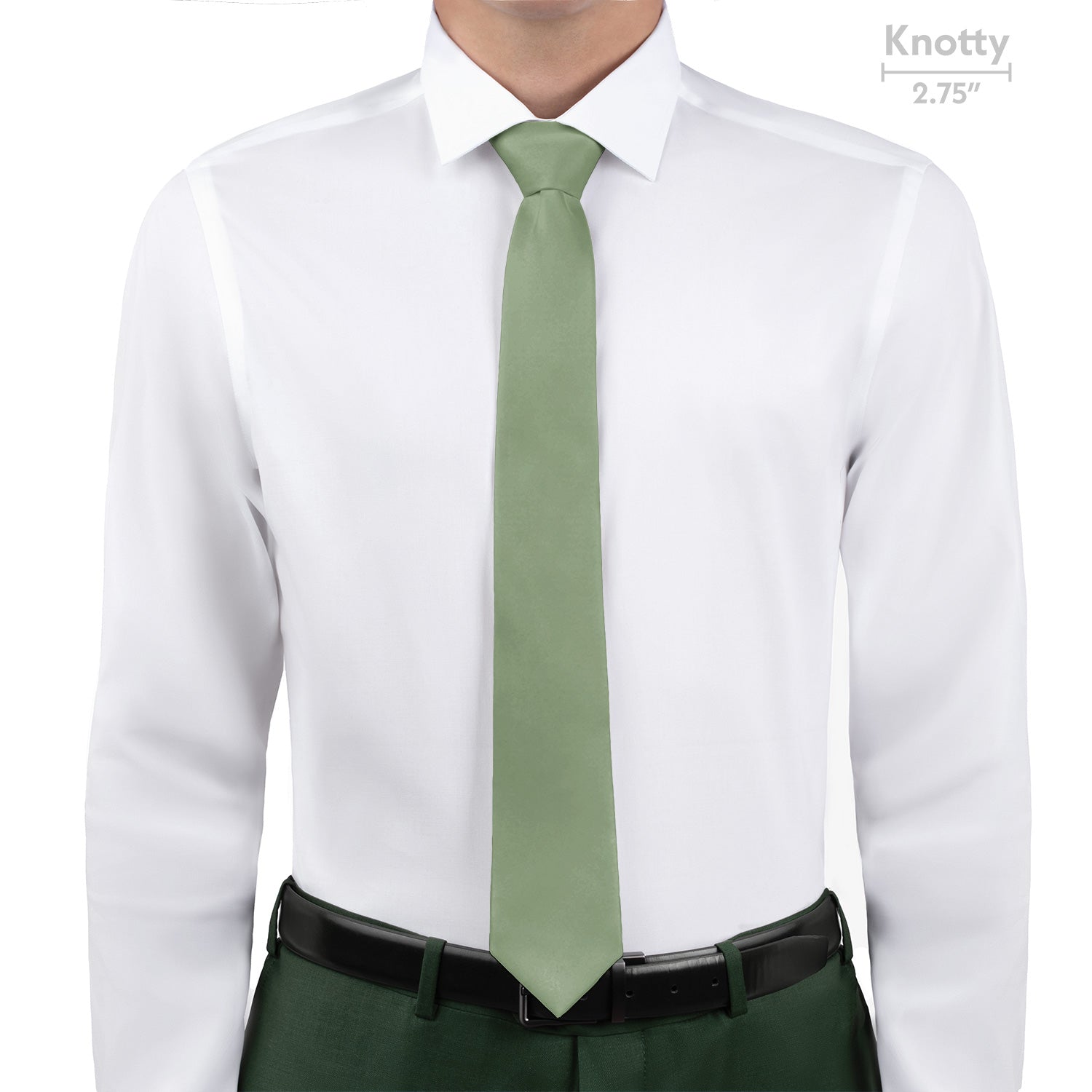 Azazie Pistachio Necktie - Knotty - Knotty Tie Co.