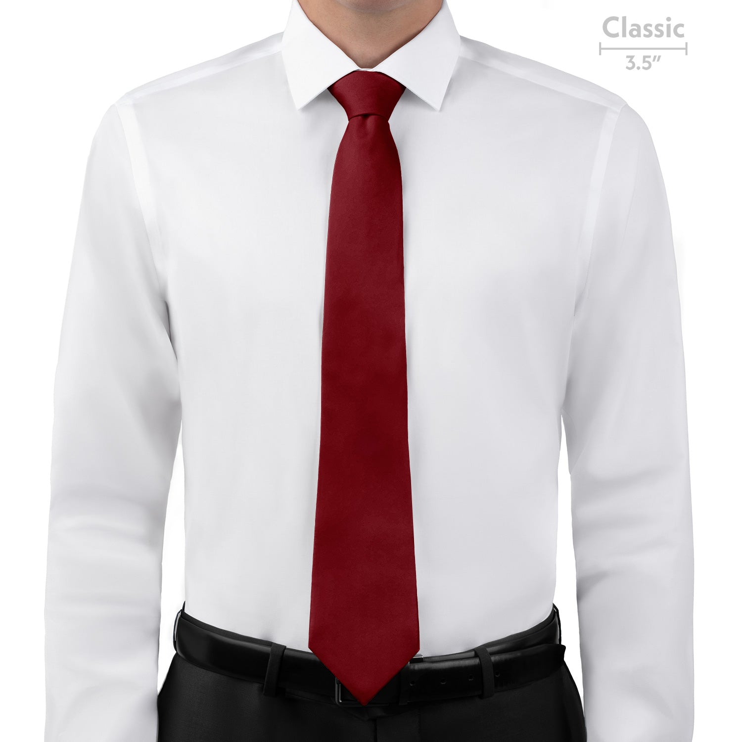 Azazie Pomegranate Necktie - Classic - Knotty Tie Co.