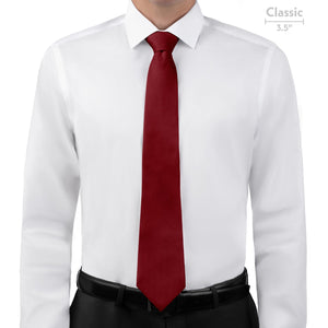 Azazie Pomegranate Necktie - Classic - Knotty Tie Co.