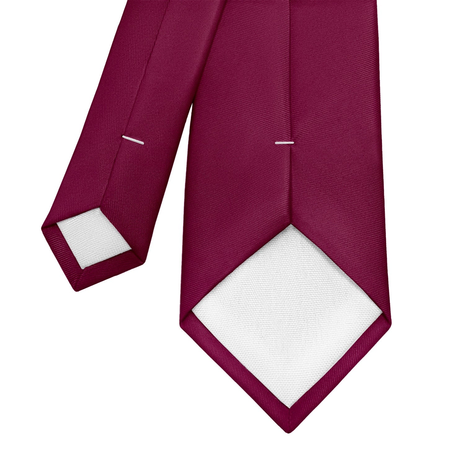 Azazie Raspberry Necktie - Tipping - Knotty Tie Co.