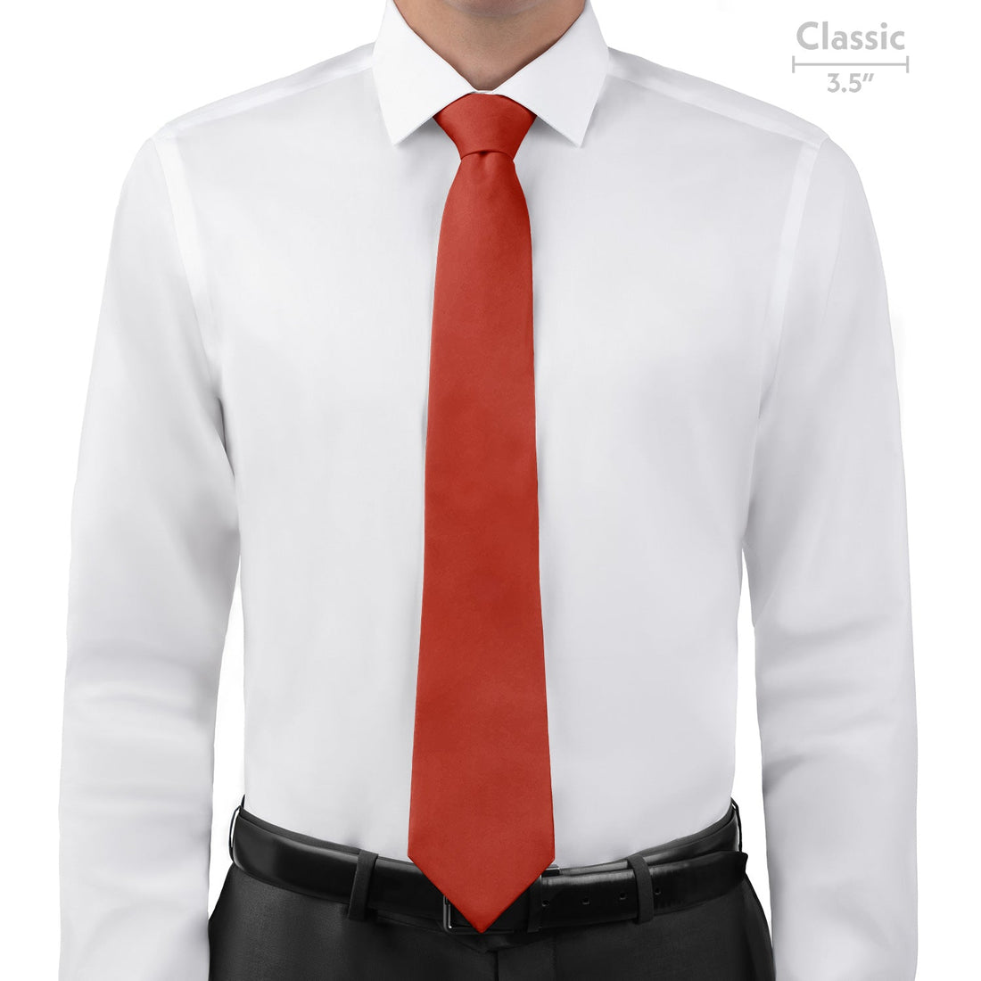 Azazie Rust Necktie - Classic - Knotty Tie Co.