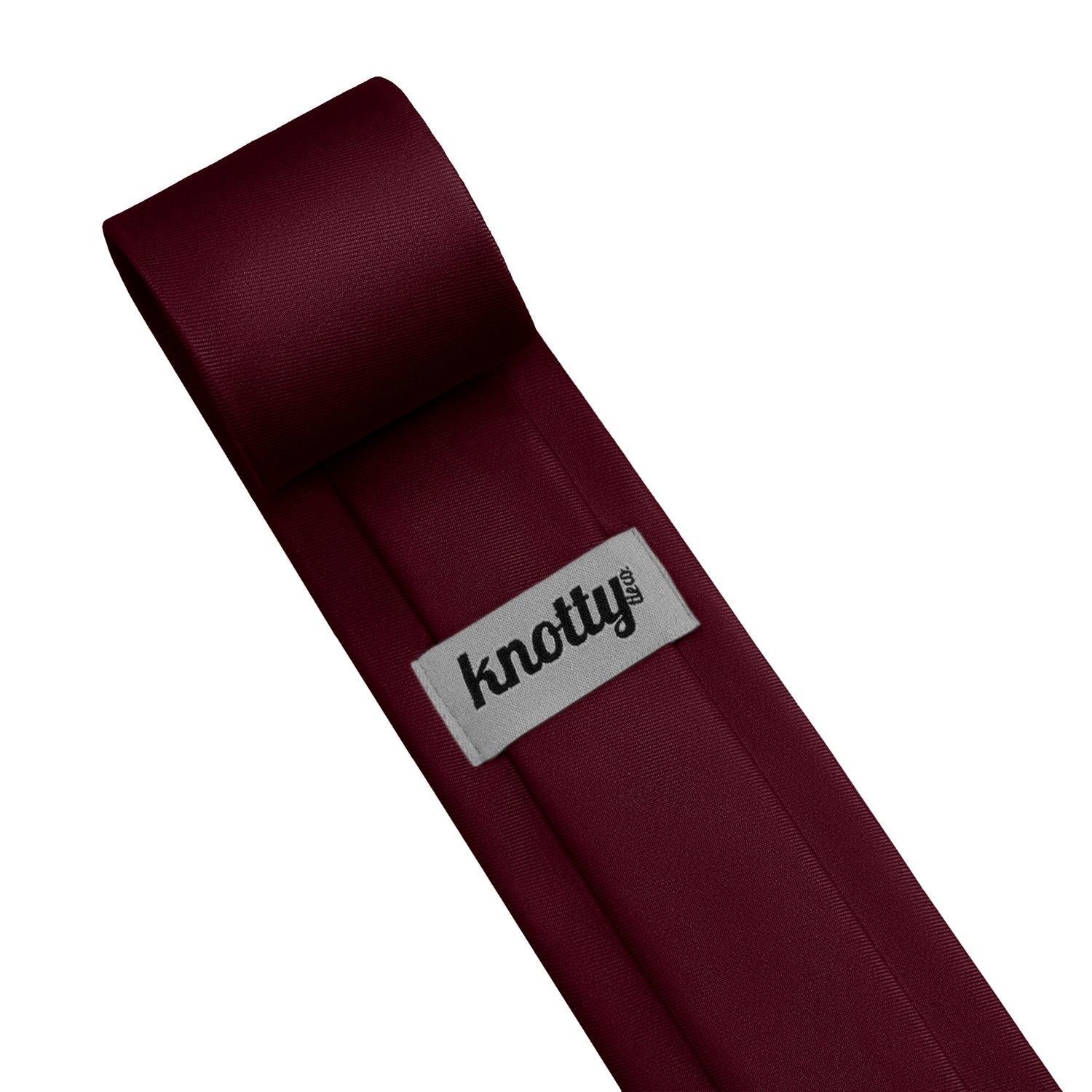 Azazie Sangria Necktie - Tag - Knotty Tie Co.