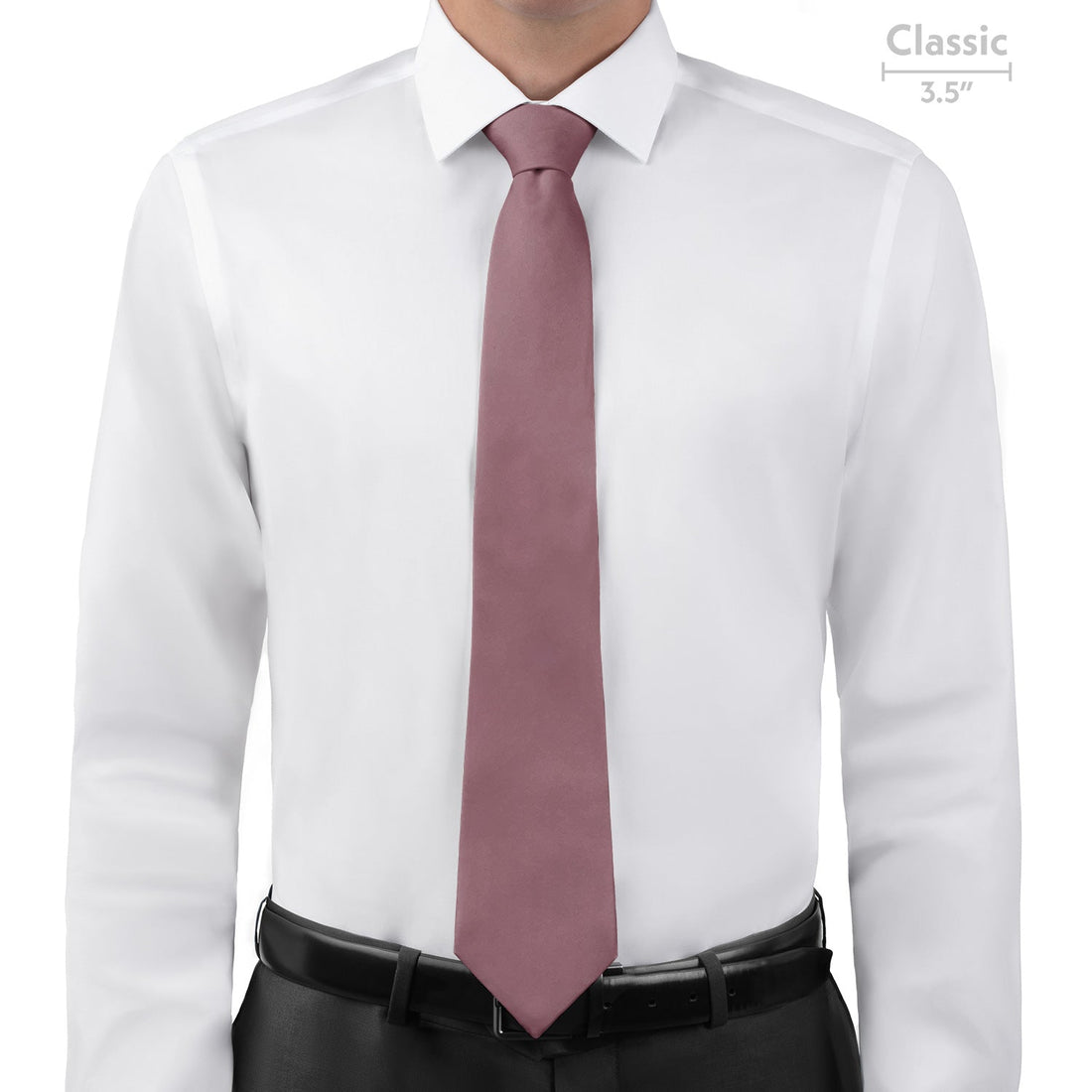 Azazie Vintage Mauve Necktie - Classic - Knotty Tie Co.