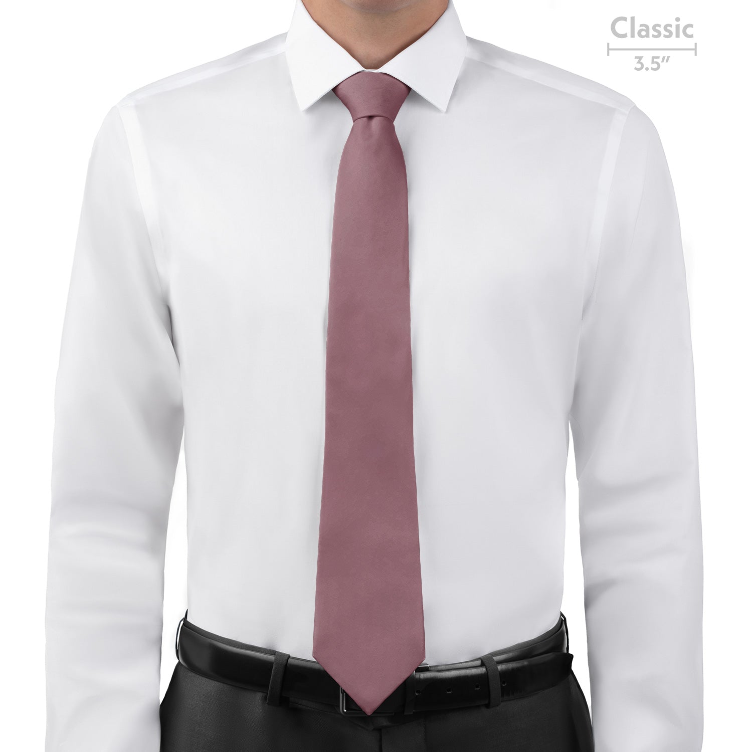 Azazie Vintage Mauve Necktie - Classic - Knotty Tie Co.