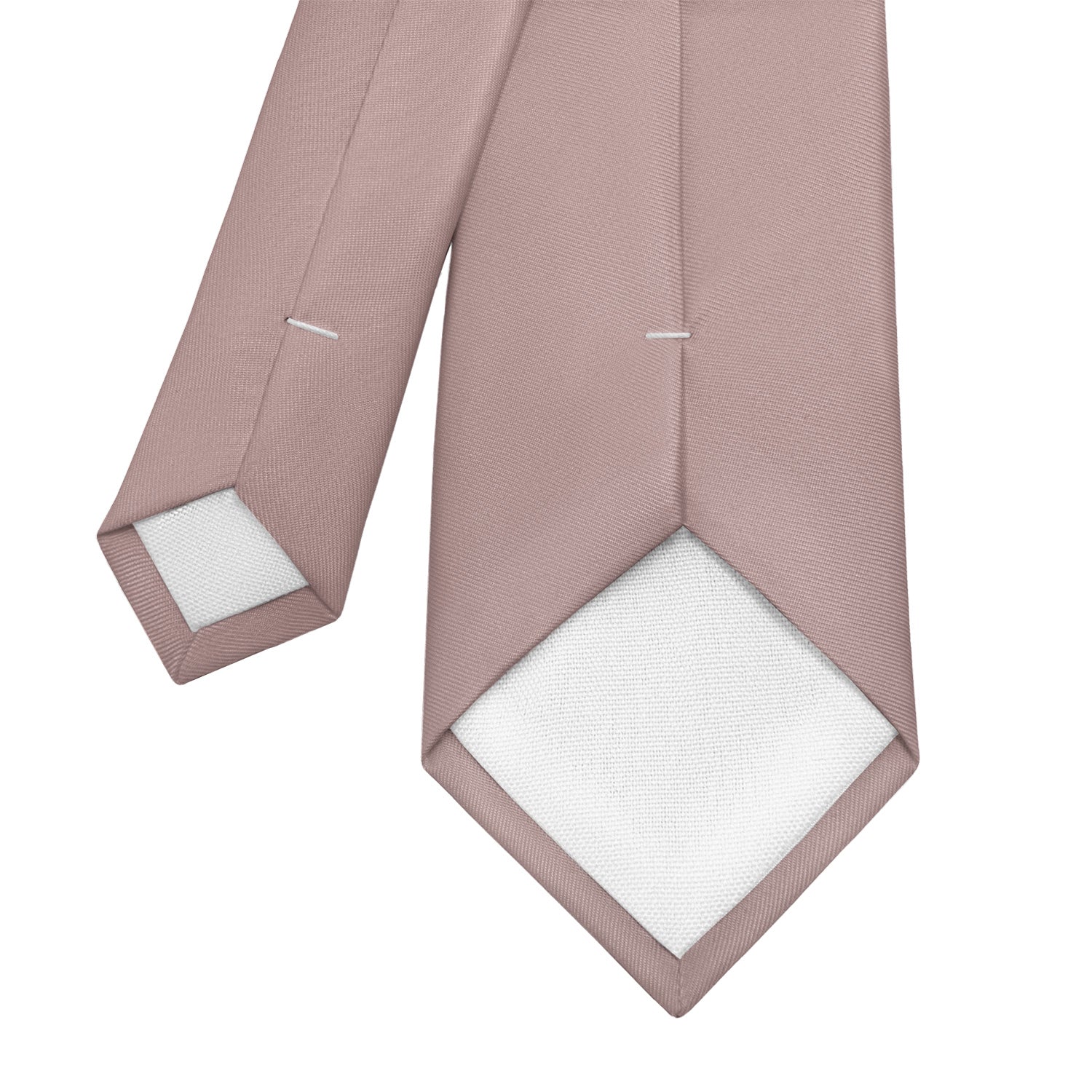 Azazie Vintage Rose Necktie - Tipping - Knotty Tie Co.