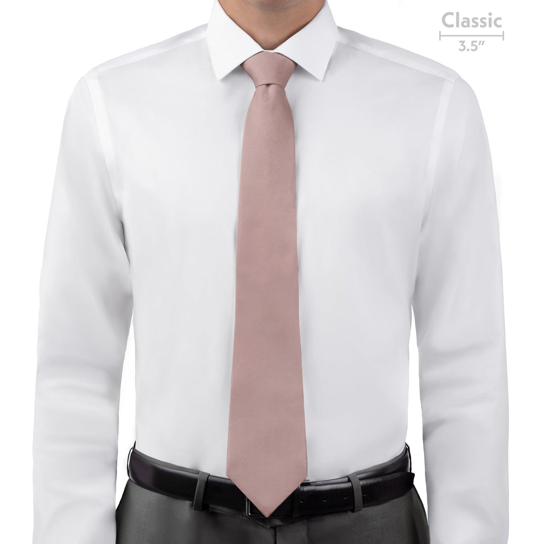Azazie Vintage Rose Necktie - Classic - Knotty Tie Co.