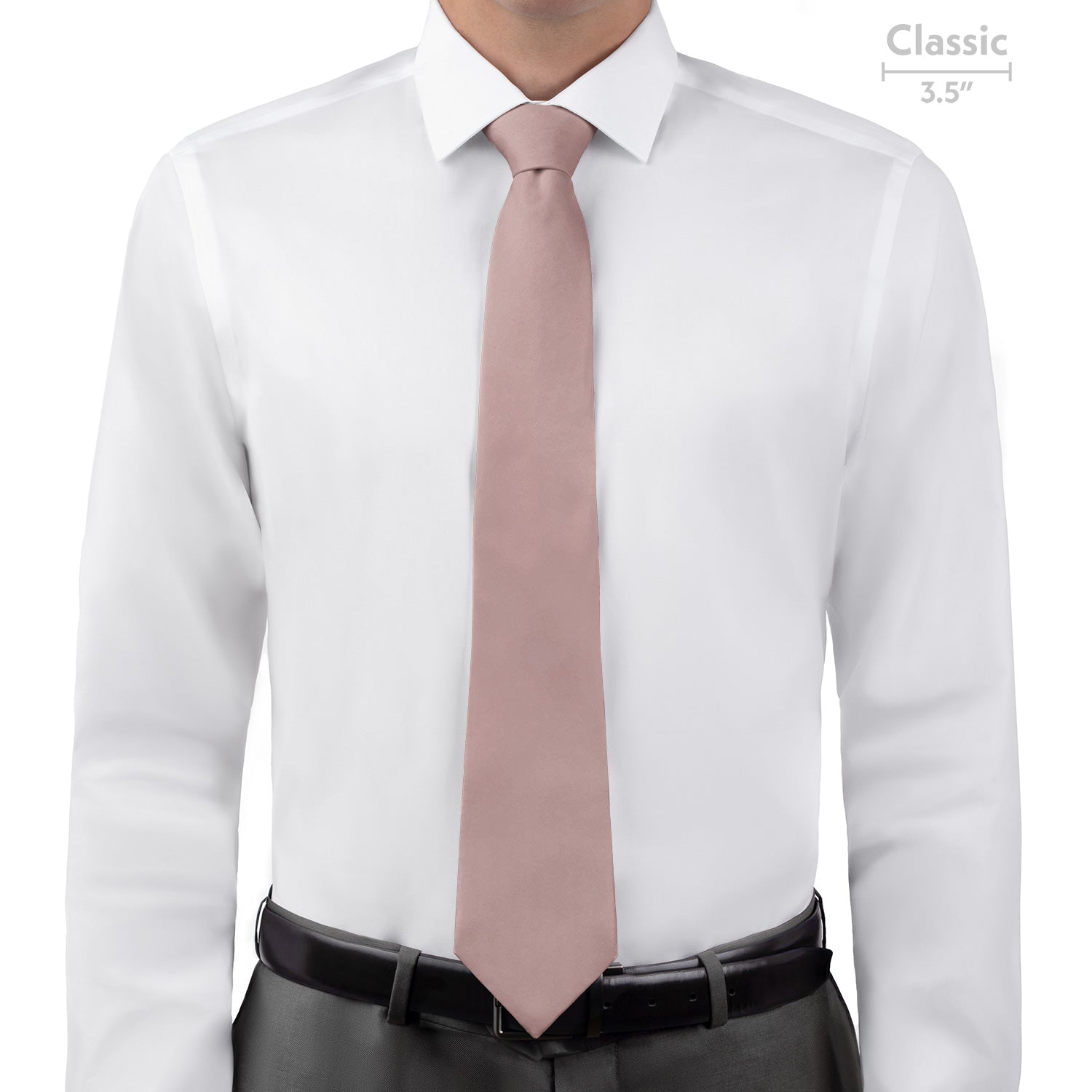 Azazie Vintage Rose Necktie - Classic - Knotty Tie Co.