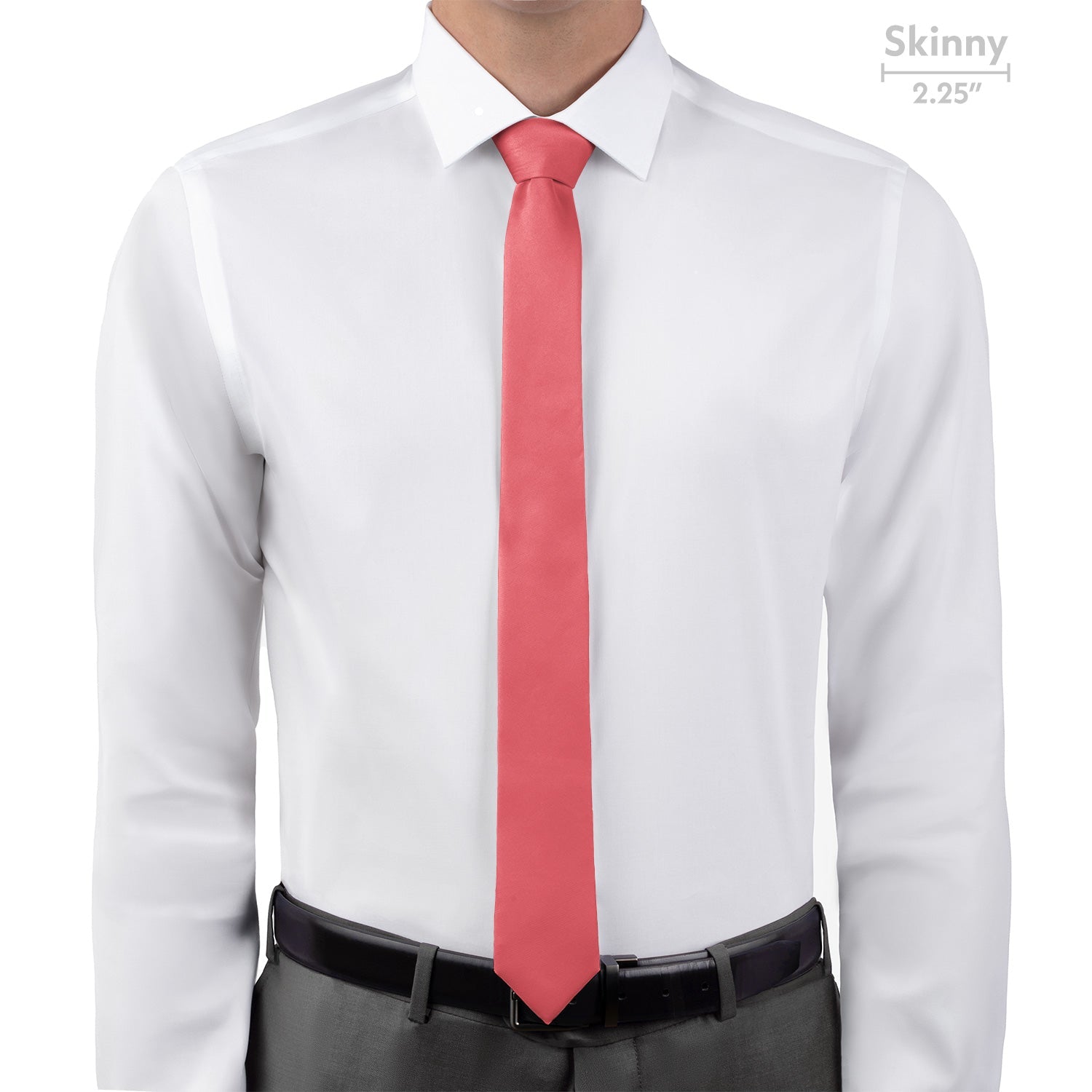 Azazie Watermelon Necktie - Skinny - Knotty Tie Co.