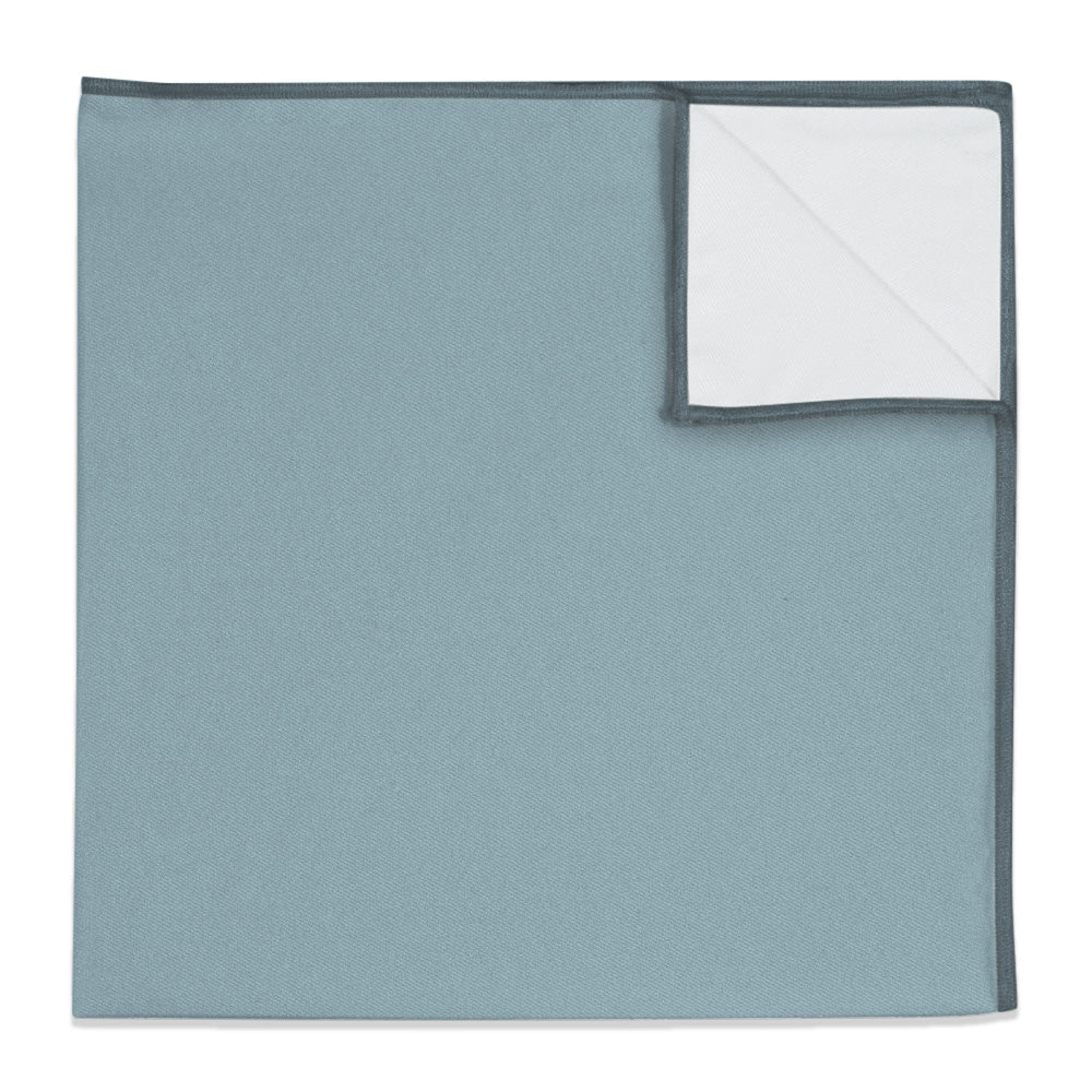 Azazie Moody Blue Pocket Square - 12" Square -  - Knotty Tie Co.