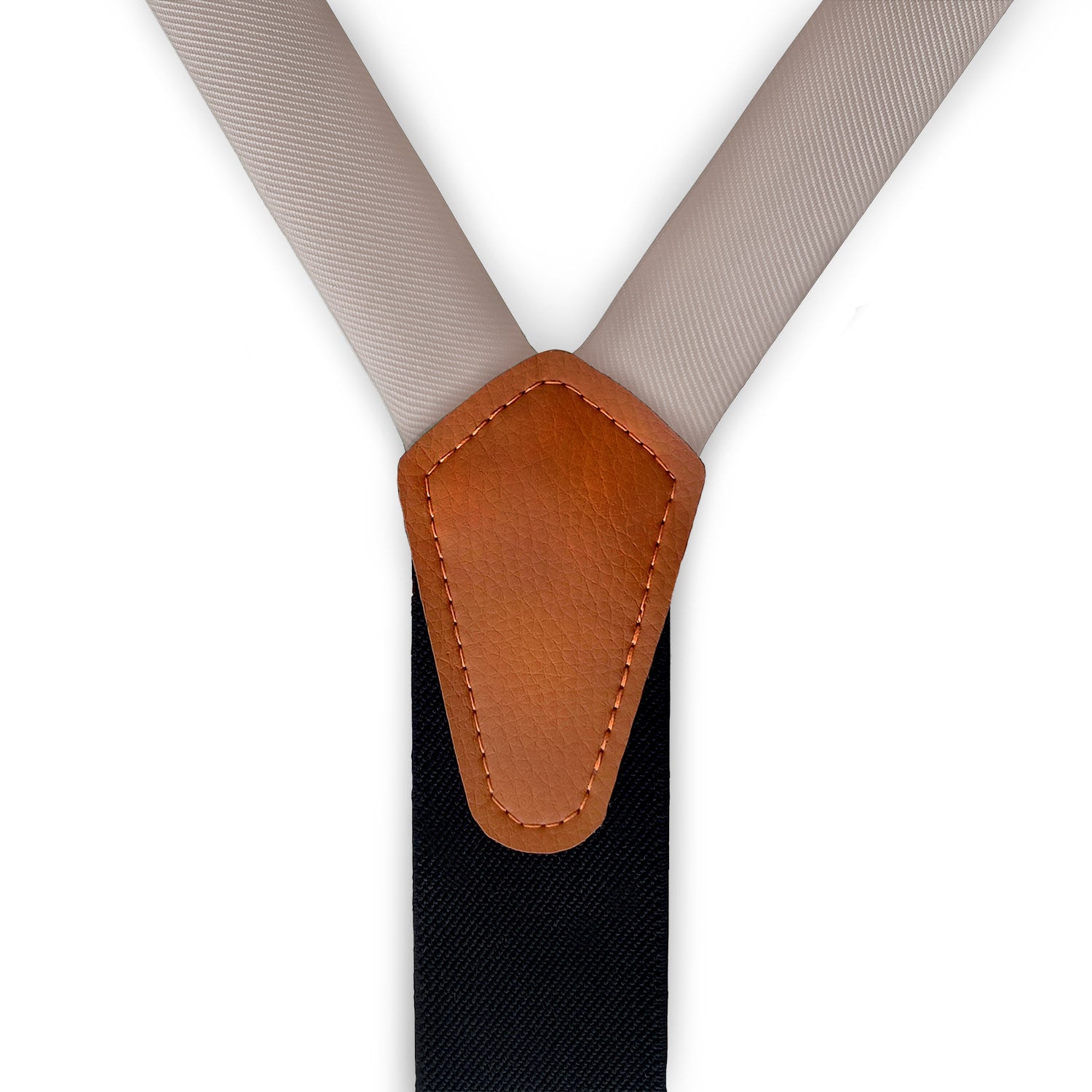 Azazie Taupe Suspenders -  -  - Knotty Tie Co.