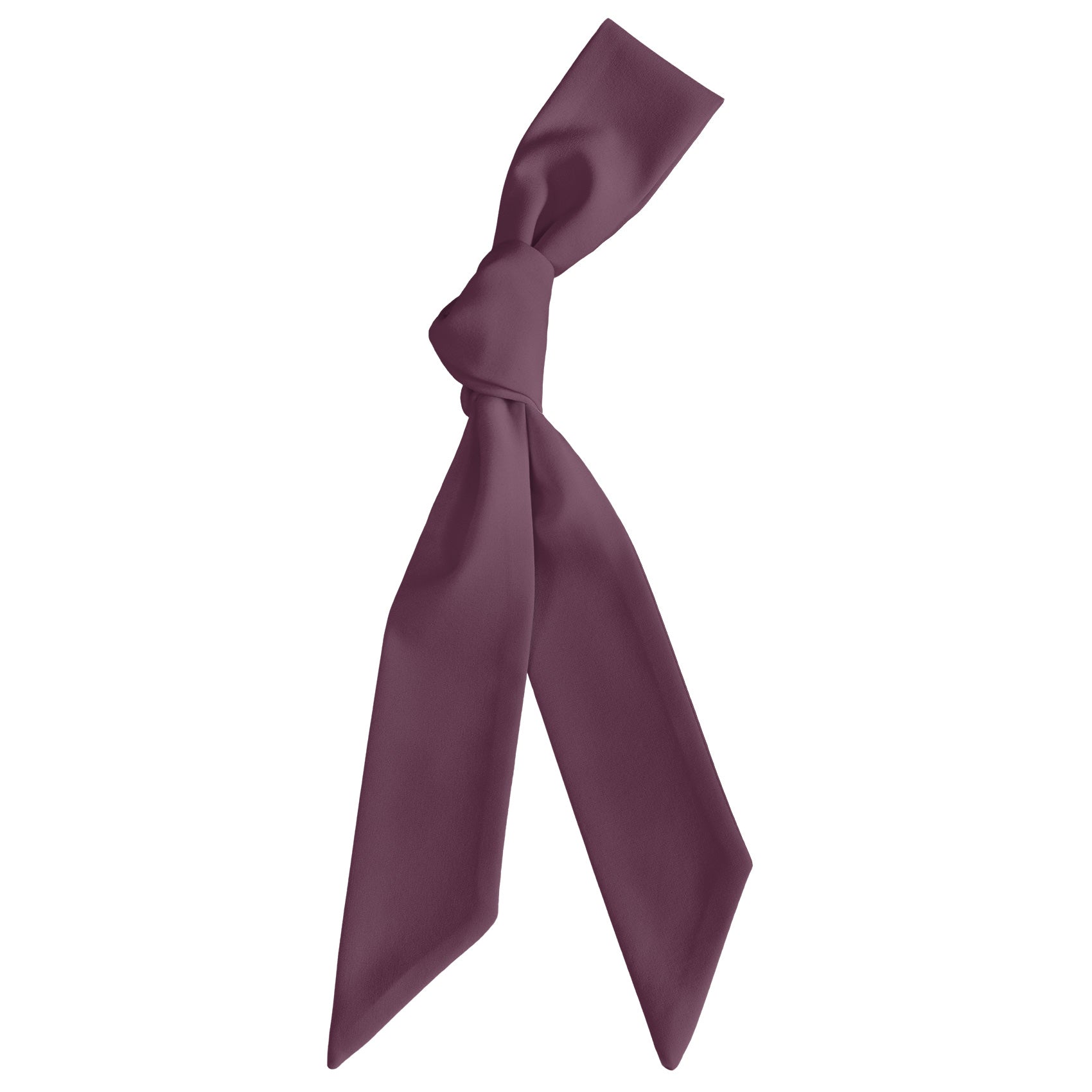 Azazie Acai Hair Scarf - Scarf Tied Into Knot - Knotty Tie Co.