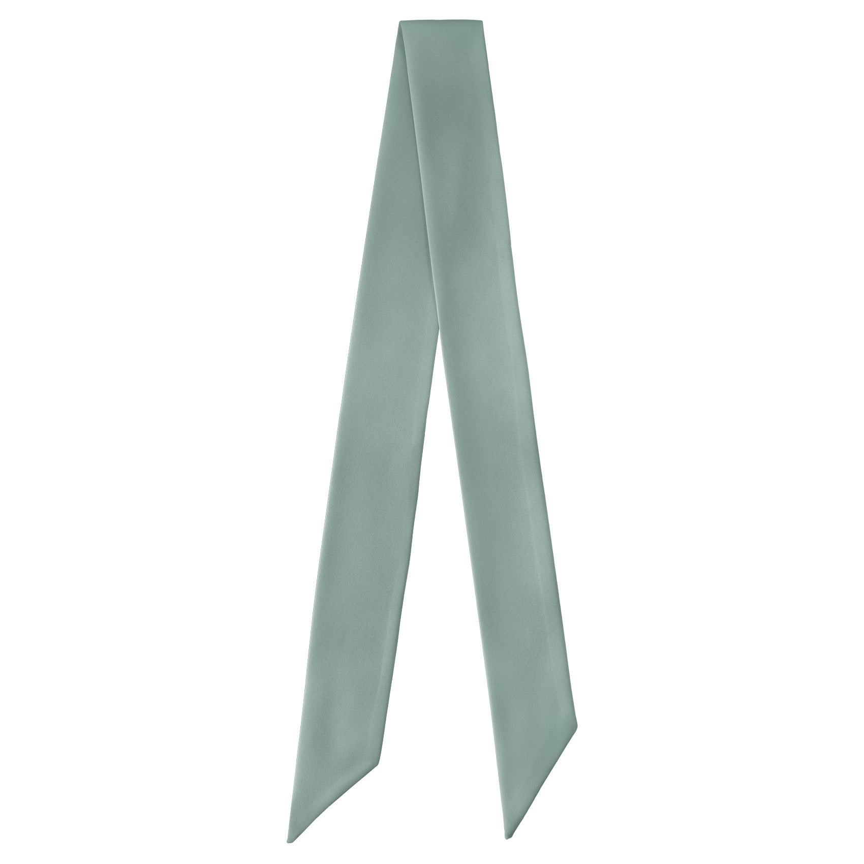 Azazie Agave Hair Scarf - Full View of Hair Scarf - Knotty Tie Co.