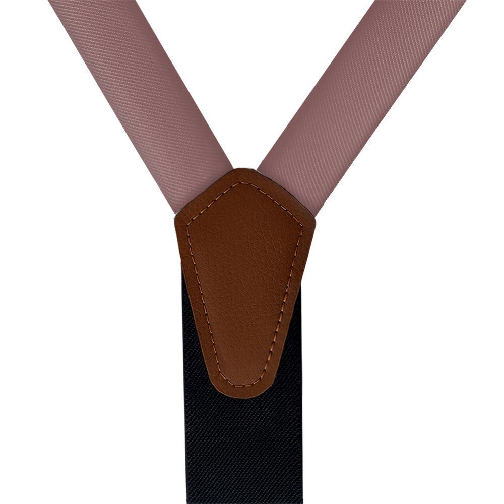 Azazie Amethyst Suspenders - Vegan Leather Y-Back - Knotty Tie Co.