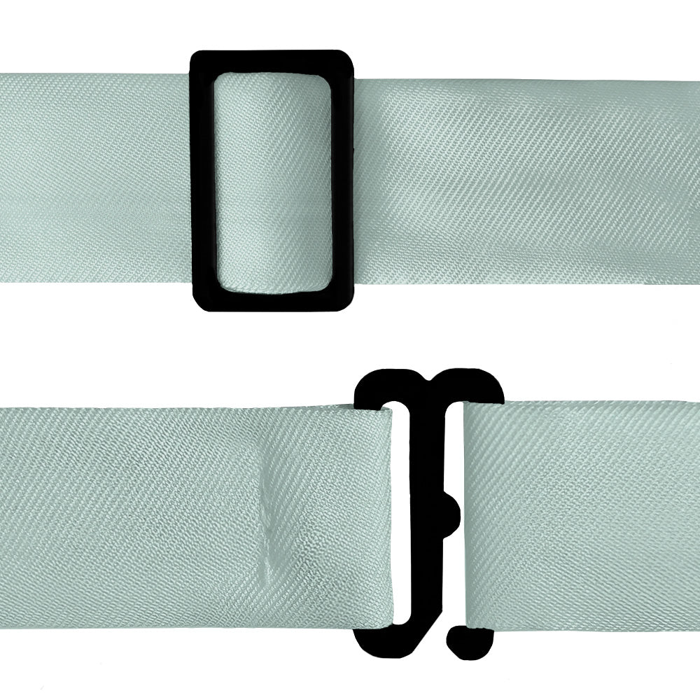 Azazie Aqua Bow Tie - Bow Tie Hardware - Knotty Tie Co.