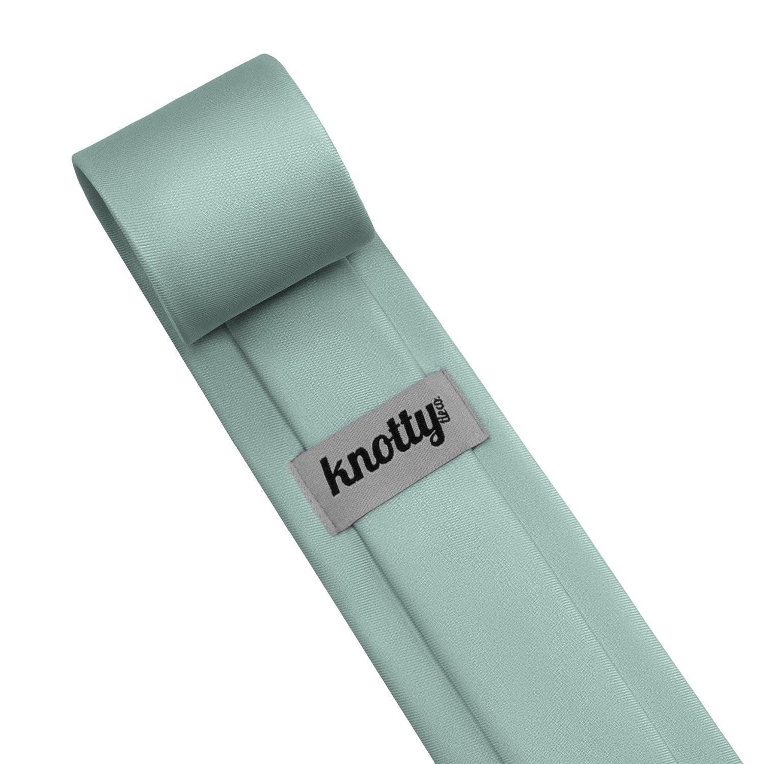 Azazie Aqua Necktie - Tag - Knotty Tie Co.