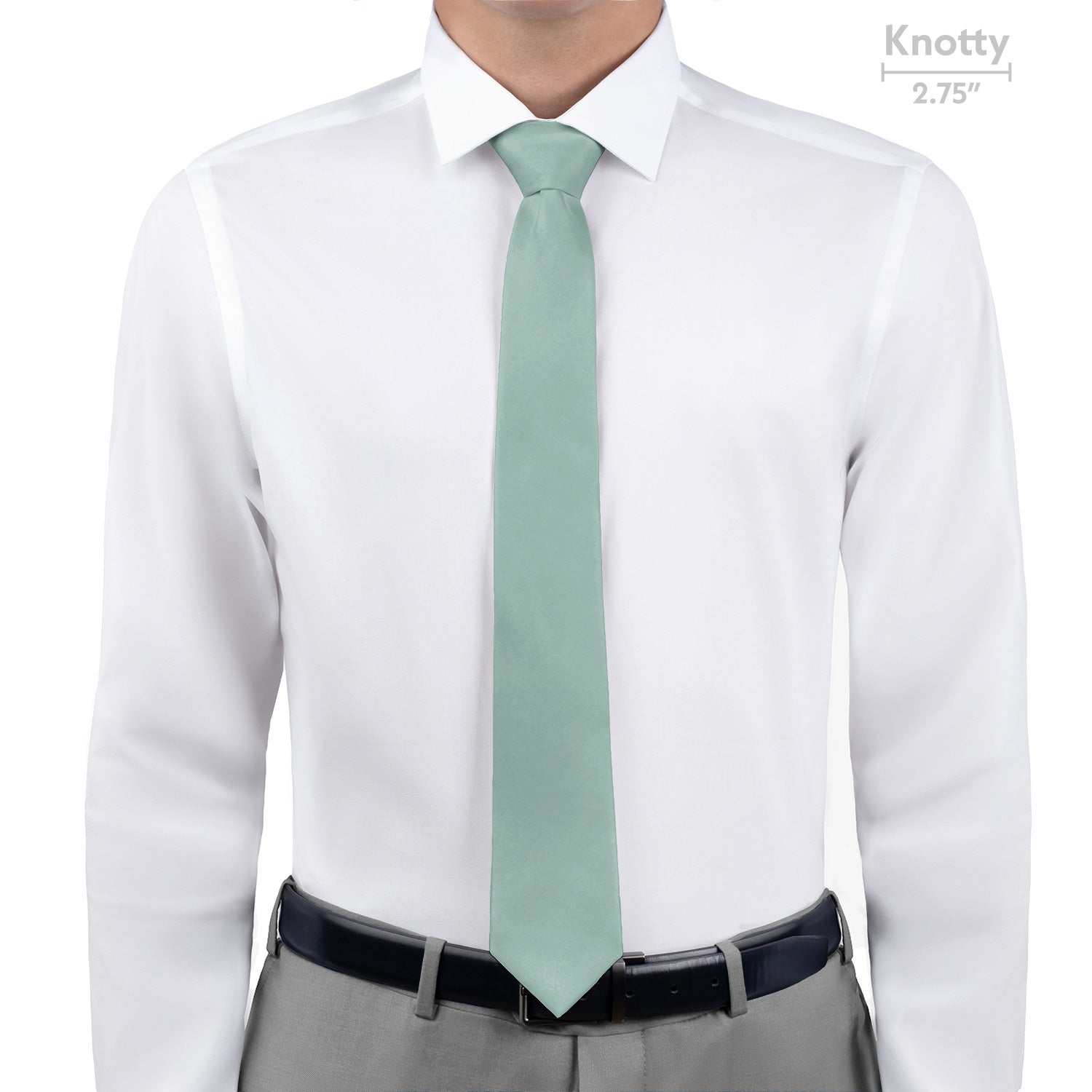Azazie Aqua Necktie - Knotty - Knotty Tie Co.