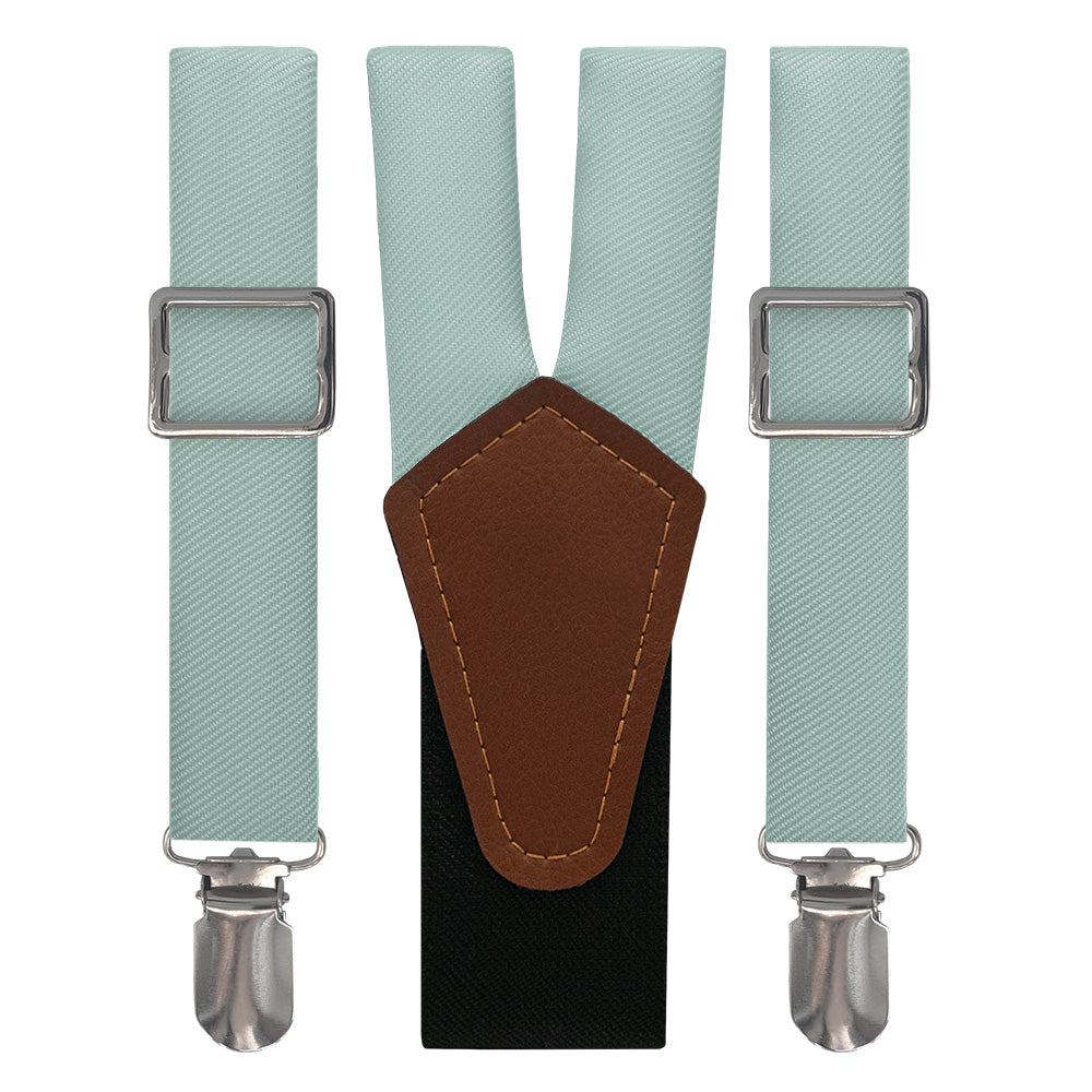 Azazie Aqua Suspenders - Main View - Knotty Tie Co.