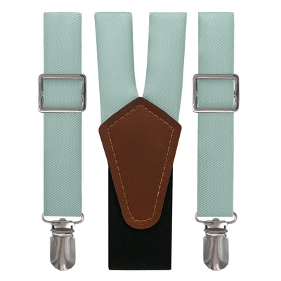 Azazie Aqua Suspenders