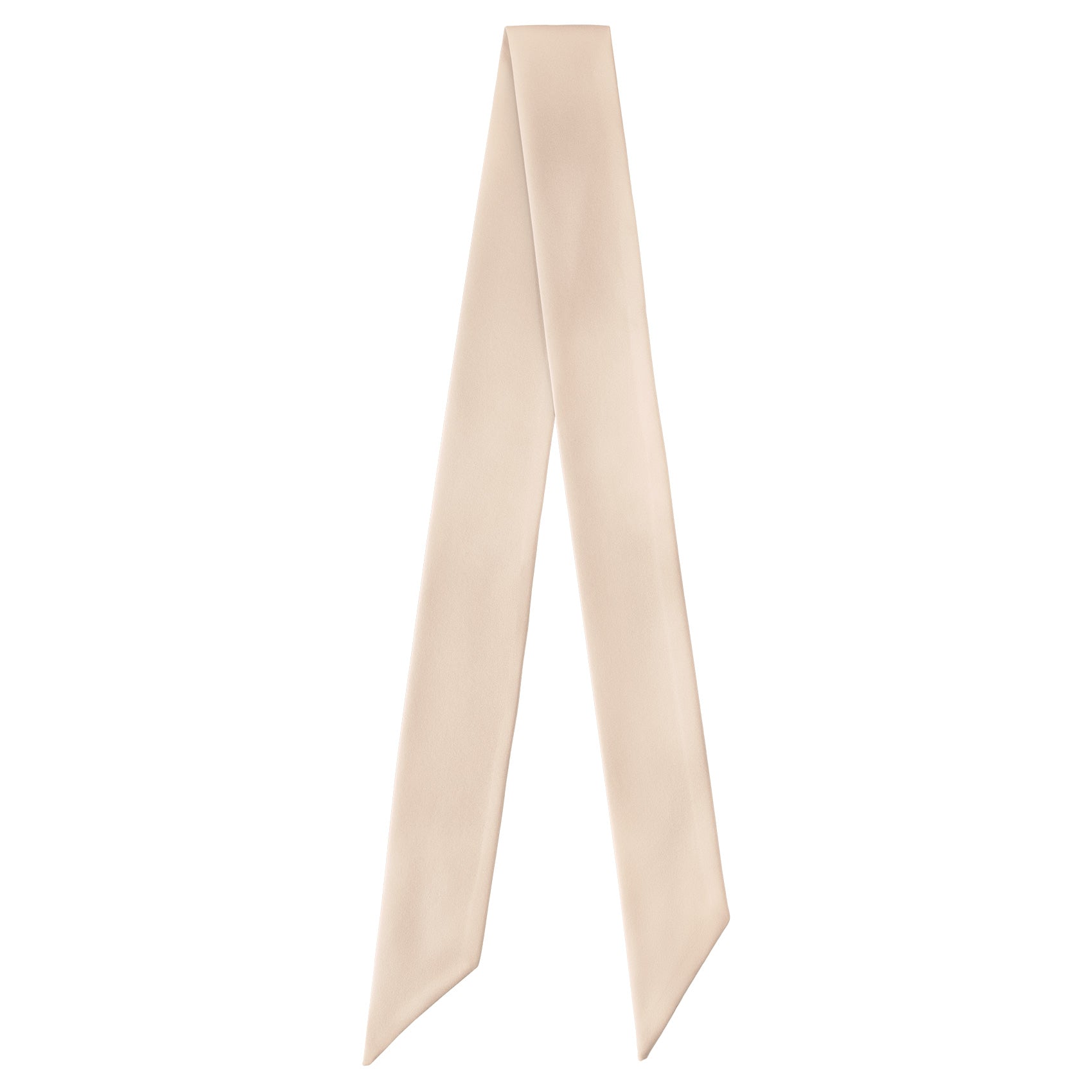 Azazie Blushing Pink Hair Scarf - Full View of Hair Scarf - Knotty Tie Co.