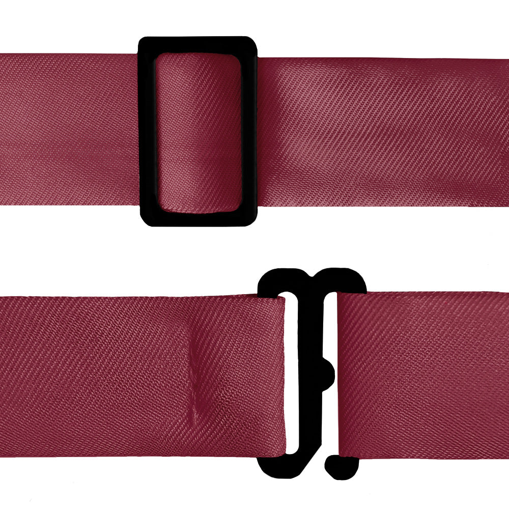 Azazie Burgundy Bow Tie - Bow Tie Hardware - Knotty Tie Co.